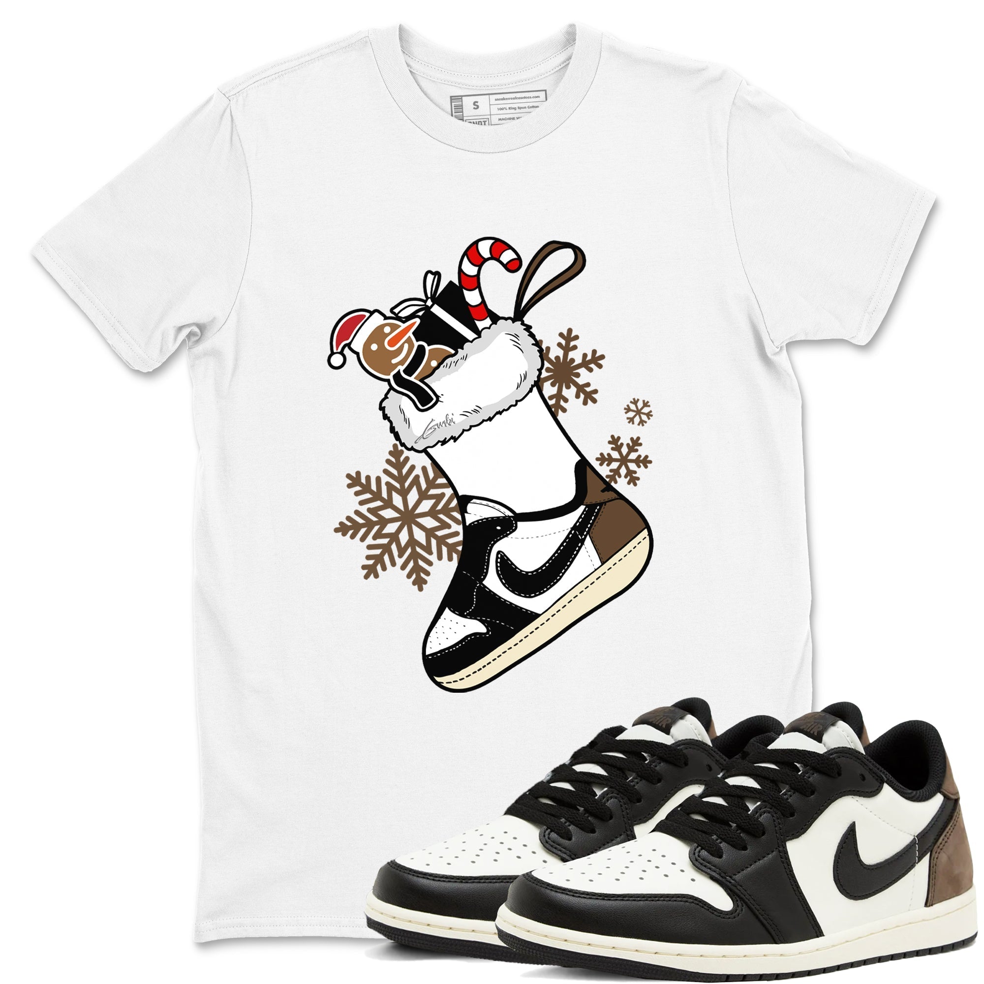 snkmatch Stocking snkmatch Tees - Air Jordan 1 Mocha