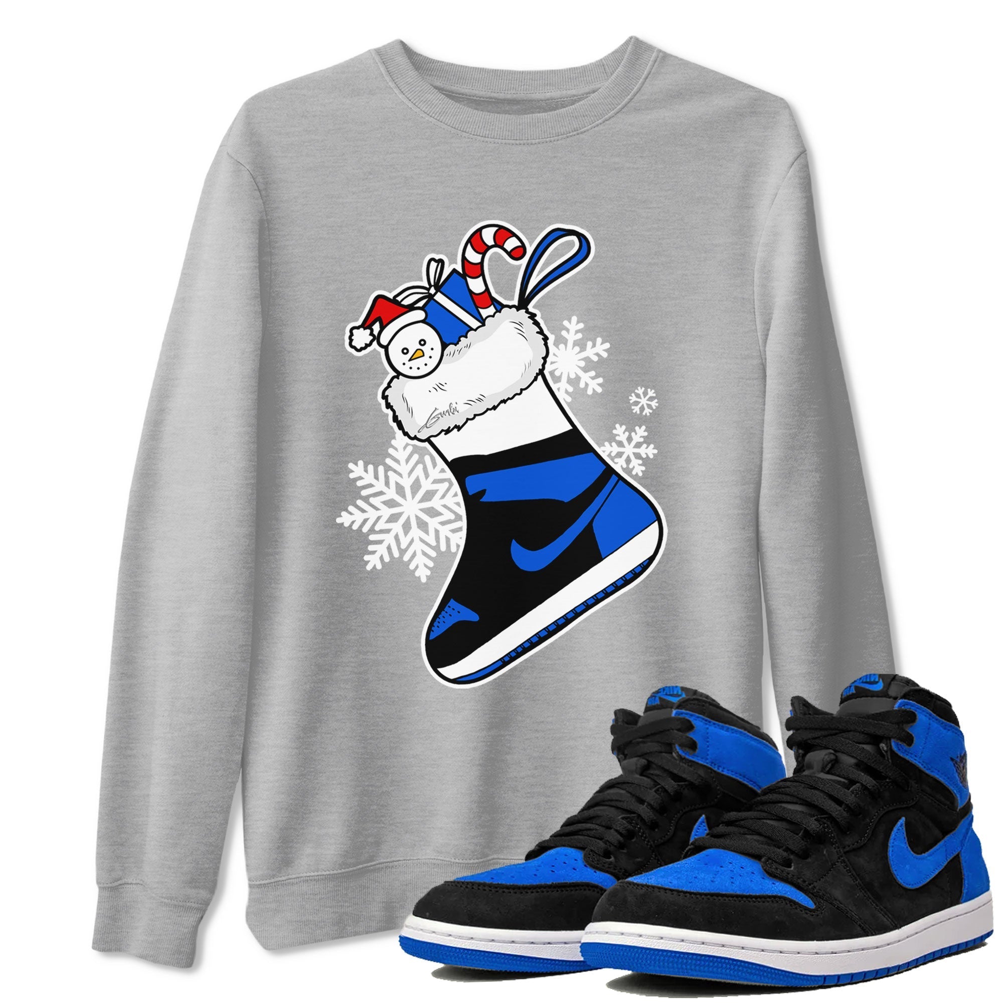 snkmatch Stocking snkmatch Tee - Air Jordan 1 Royal Reimagined