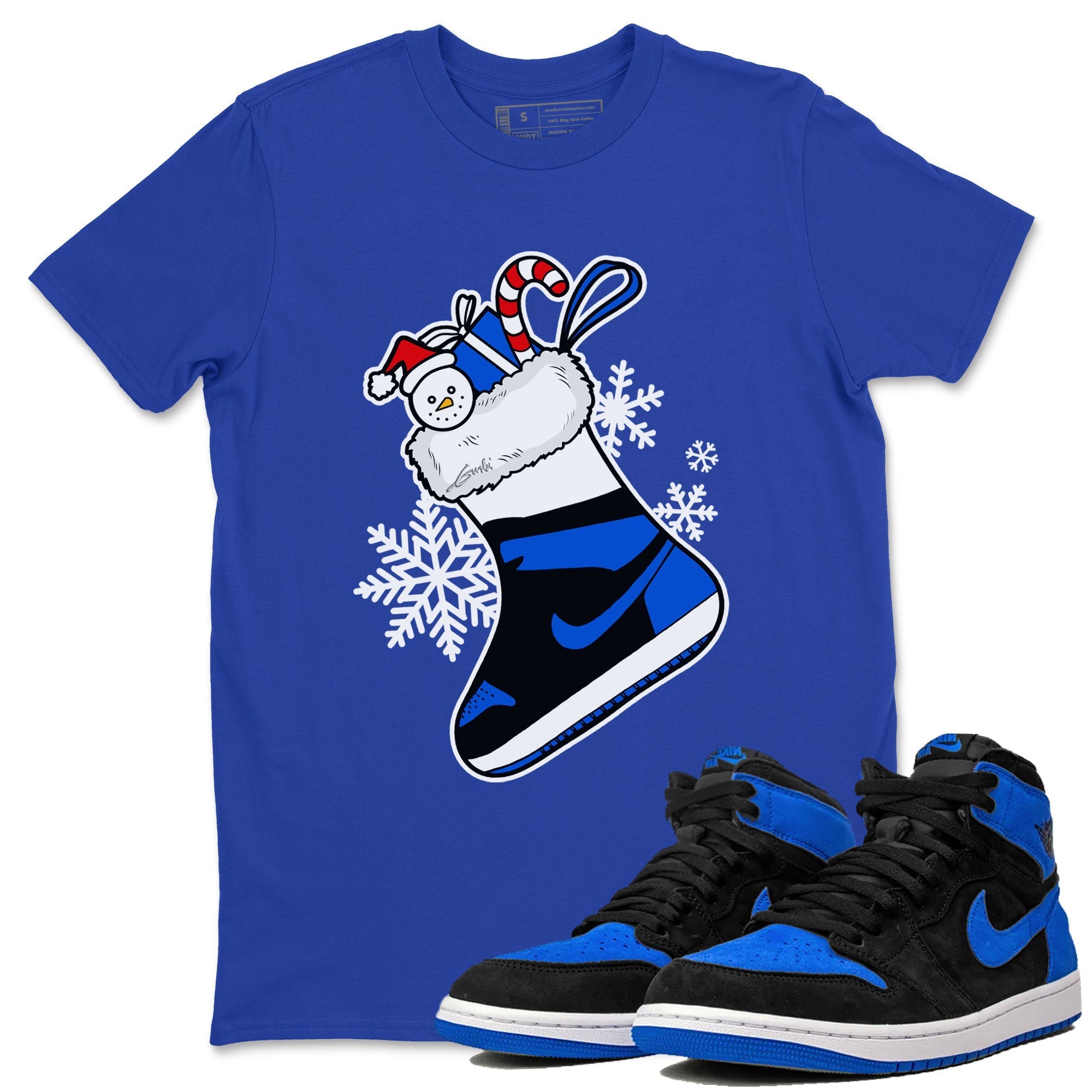 snkmatch Stocking snkmatch Tee - Air Jordan 1 Royal Reimagined