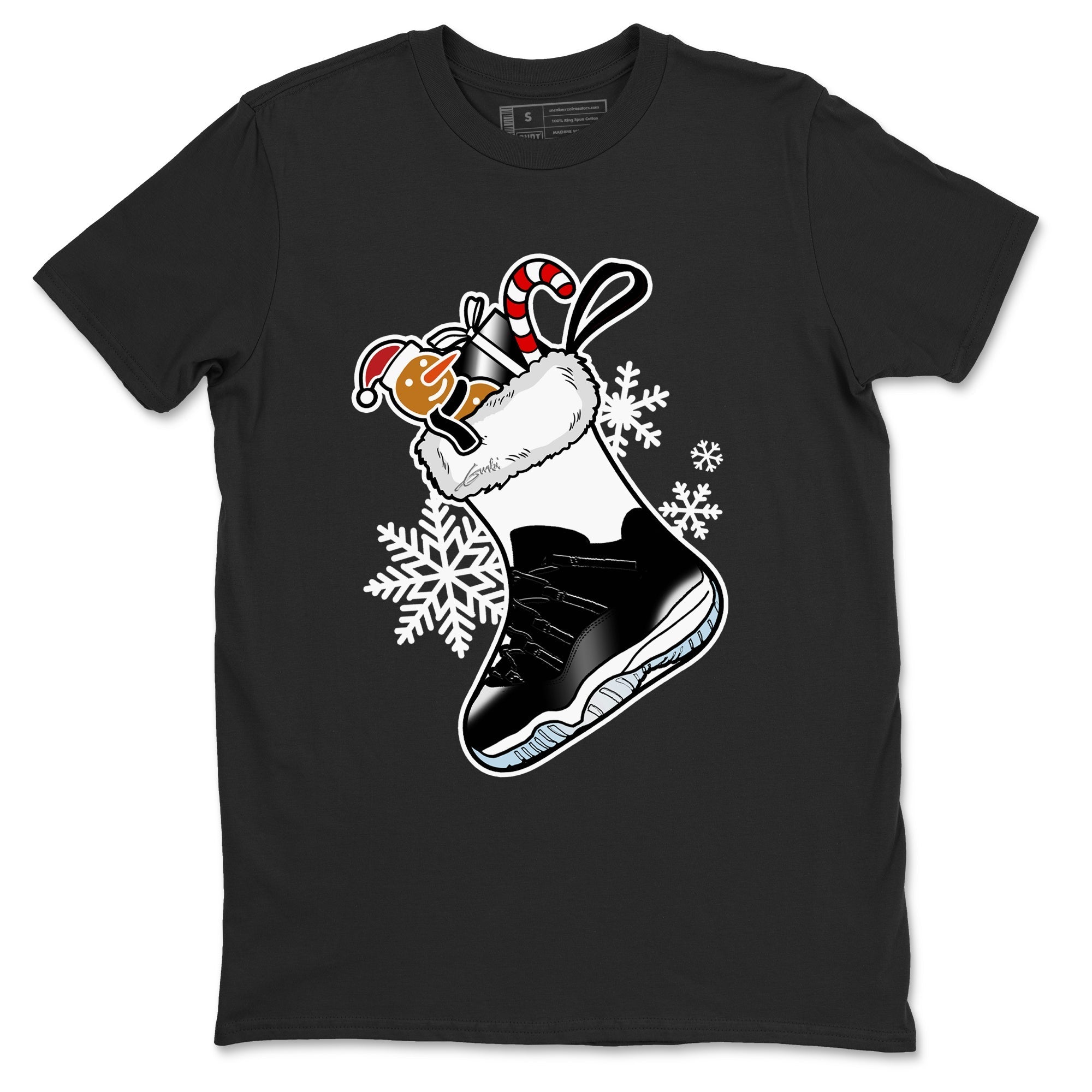 snkmatch Stocking snkmatch Tees - Air Jordan 11 Black And Varsity Royal