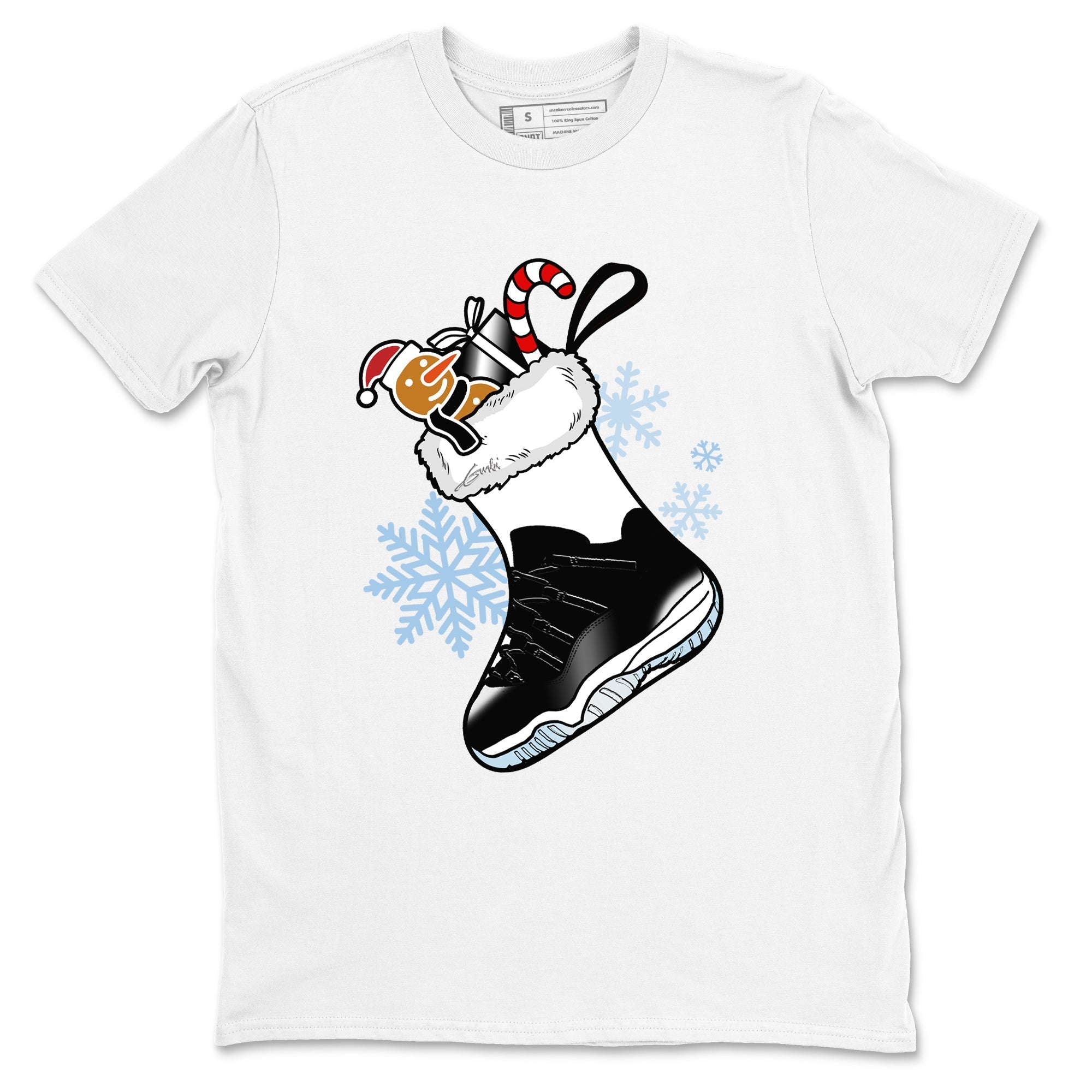 snkmatch Stocking snkmatch Tees - Air Jordan 11 Black And Varsity Royal