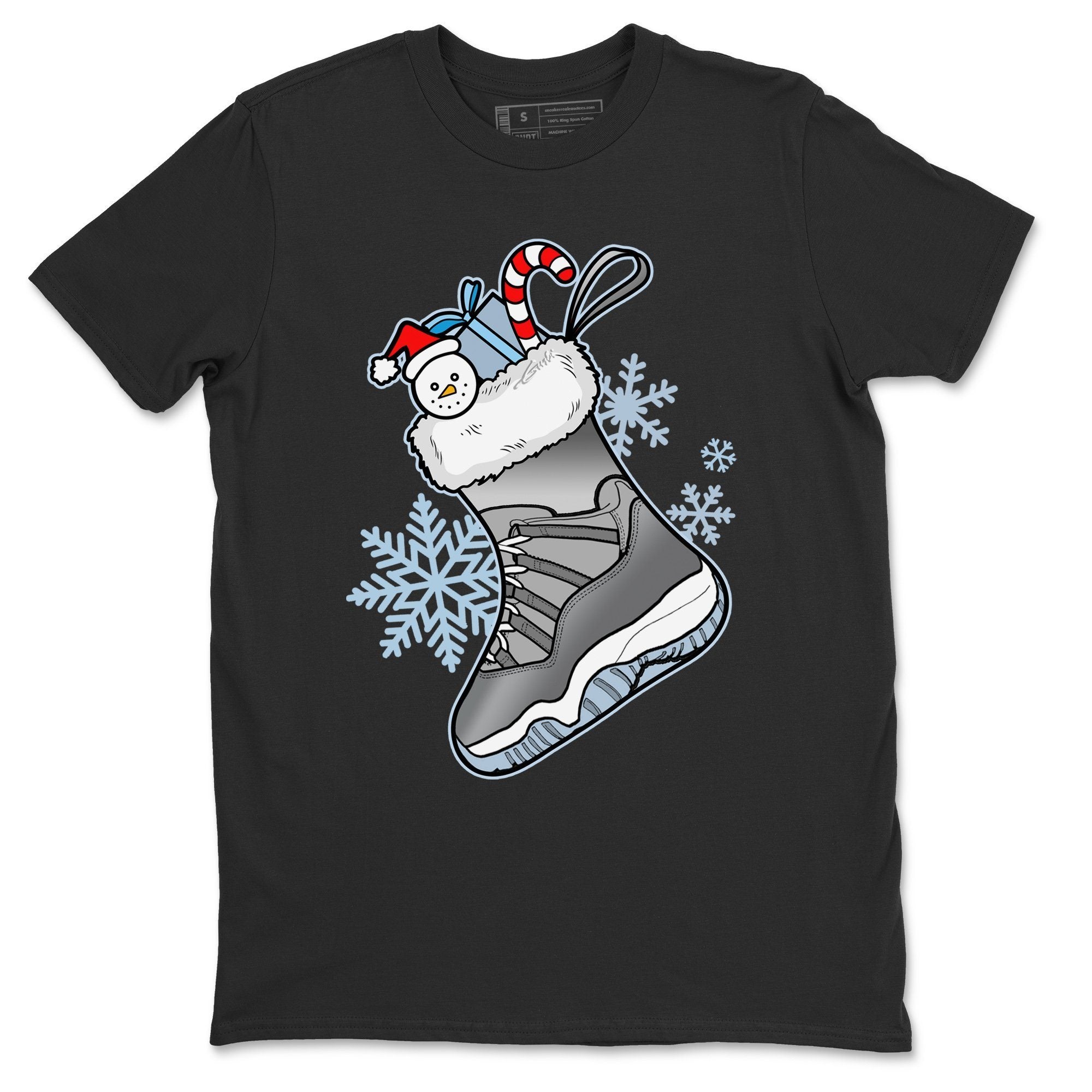 Sneaker Stocking Unisex Tops - Air Jordan 11 Cool Grey