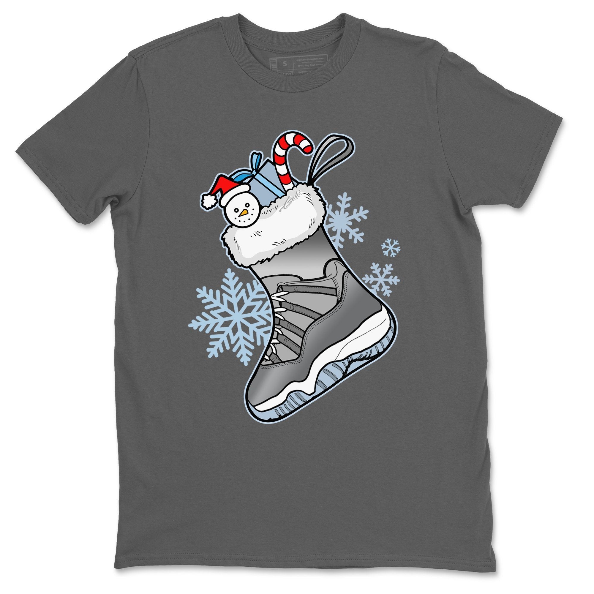 Sneaker Stocking Unisex Tops - Air Jordan 11 Cool Grey