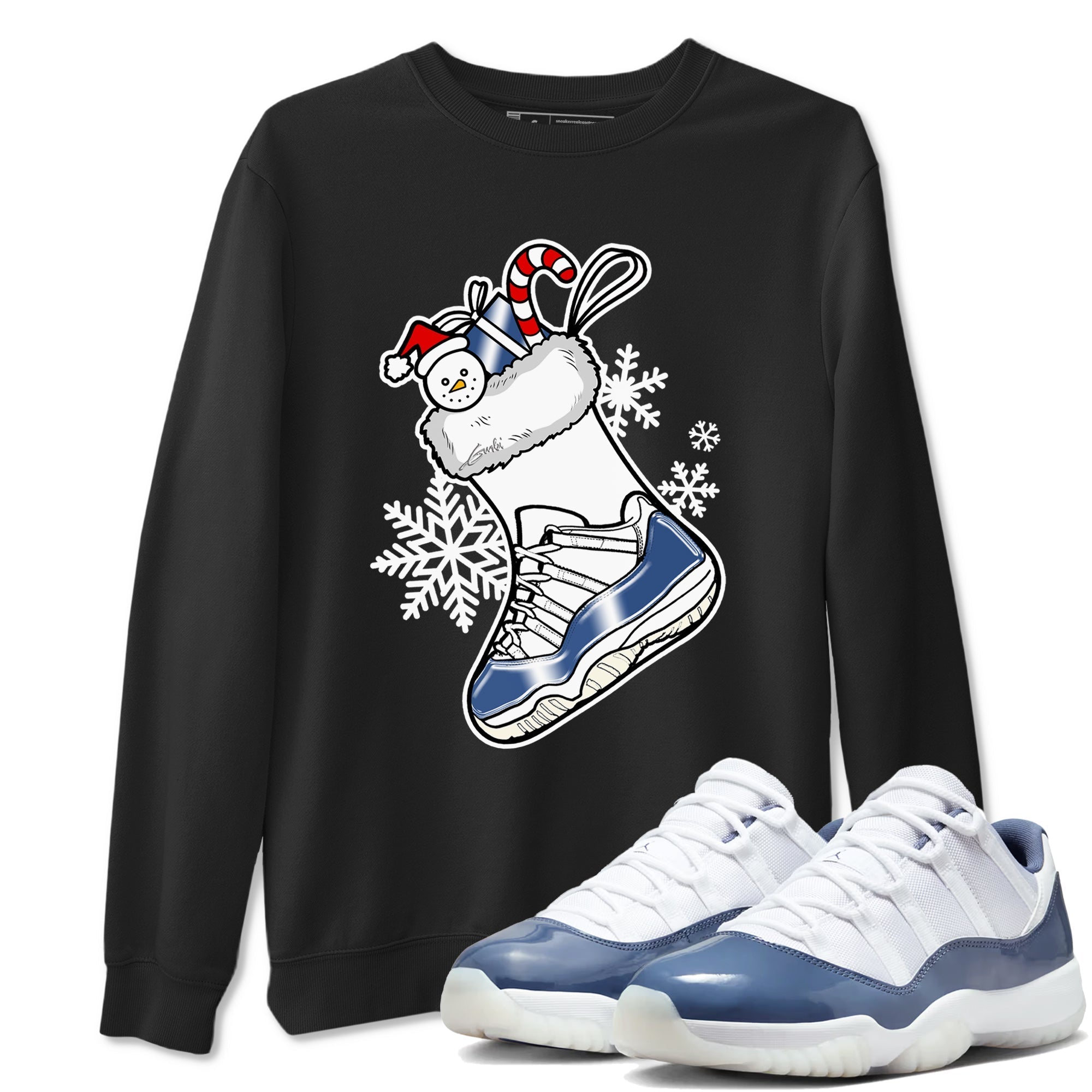 snkmatch Stocking snkmatch Tees - Air Jordan 11 Diffused Blue