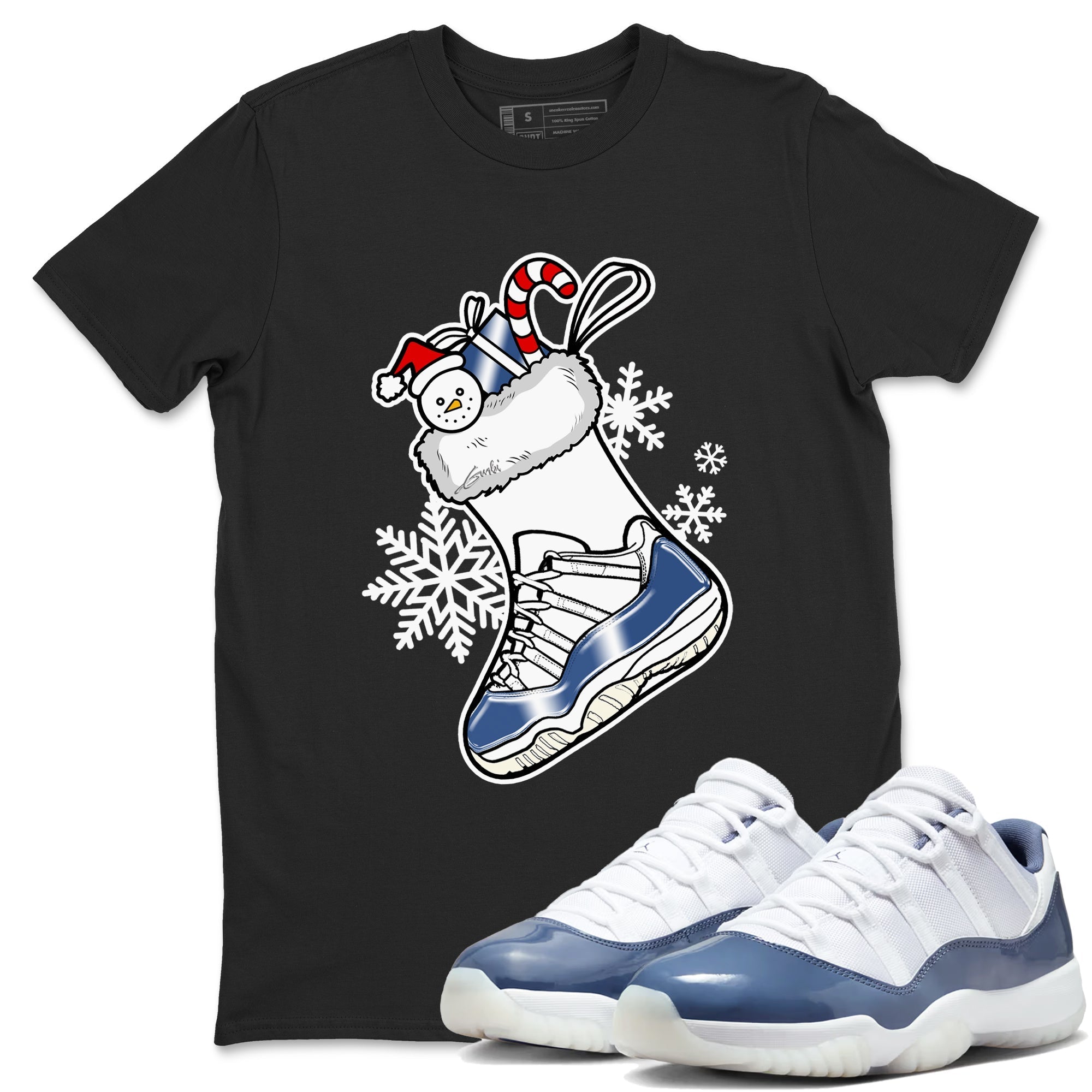 snkmatch Stocking snkmatch Tees - Air Jordan 11 Diffused Blue
