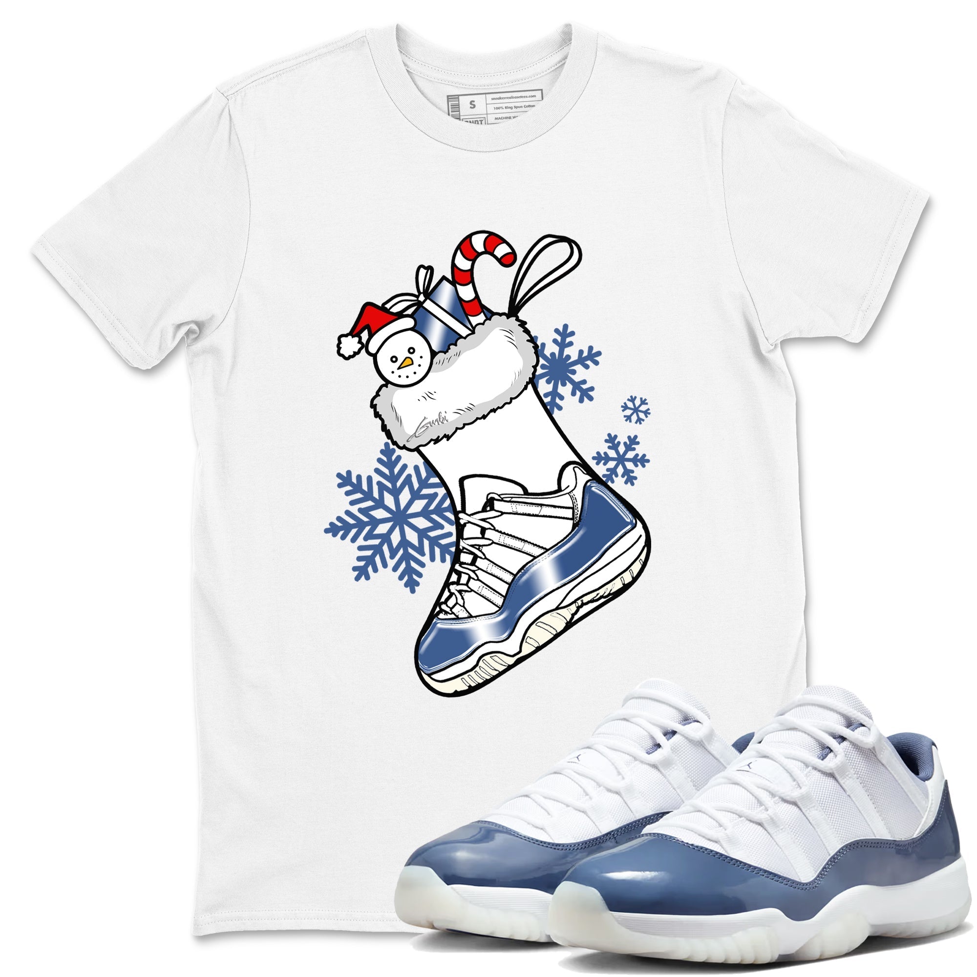 snkmatch Stocking snkmatch Tees - Air Jordan 11 Diffused Blue