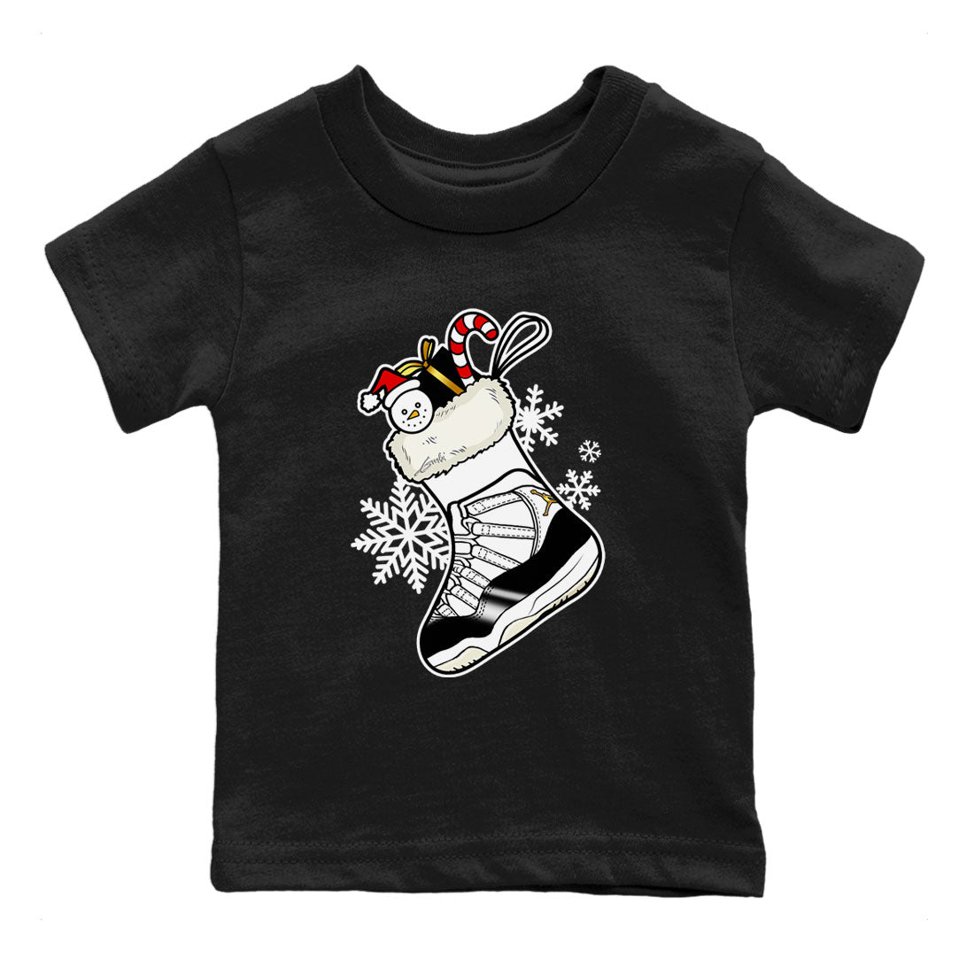 snkmatch Stocking snkmatch Tee Kids - Air Jordan 11 Gratitude
