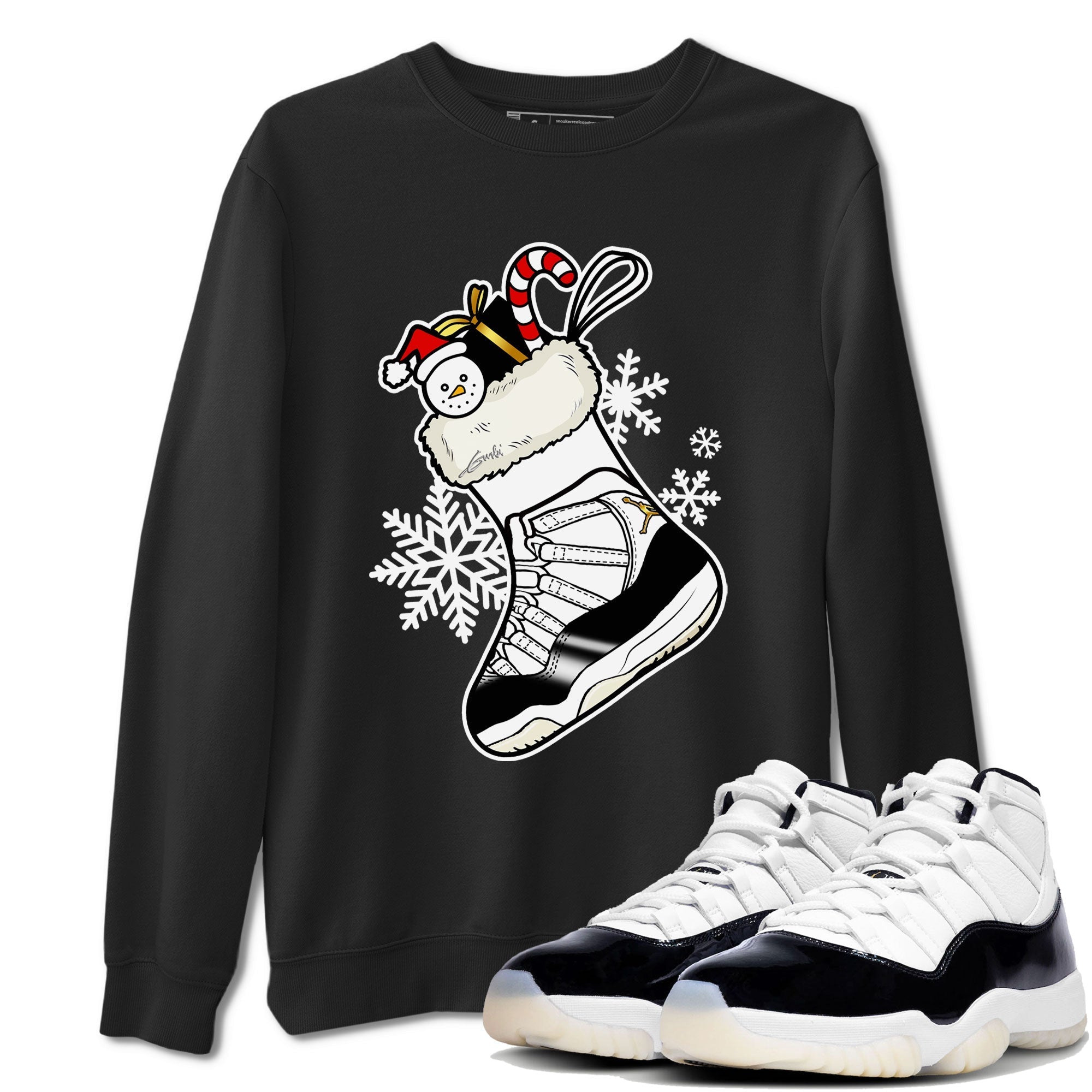 snkmatch Stocking snkmatch Tee - Air Jordan 11 Gratitude