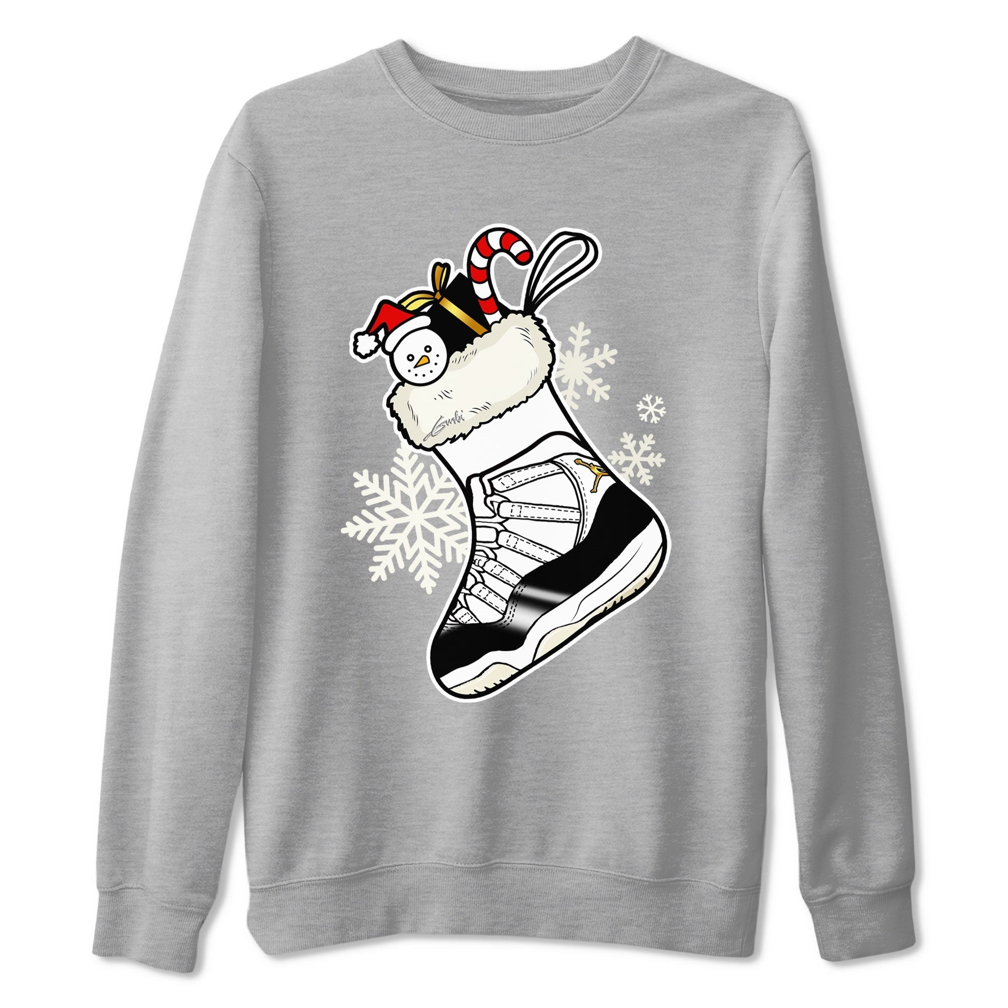 snkmatch Stocking snkmatch Tee - Air Jordan 11 Gratitude