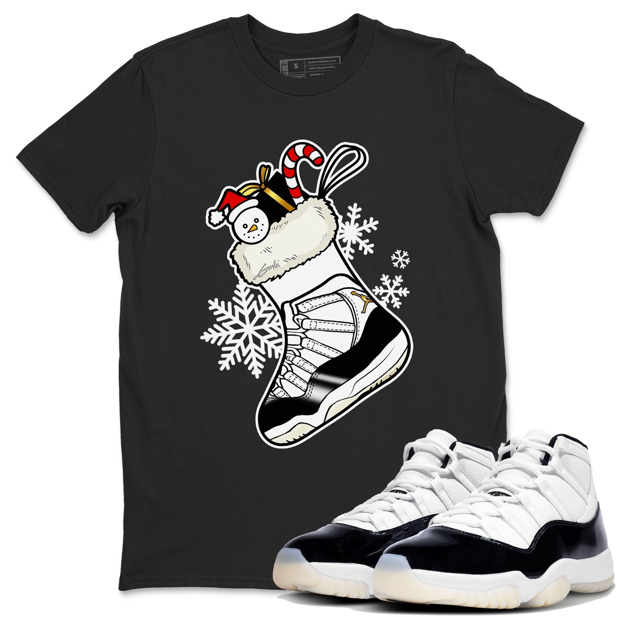 snkmatch Stocking snkmatch Tee - Air Jordan 11 Gratitude