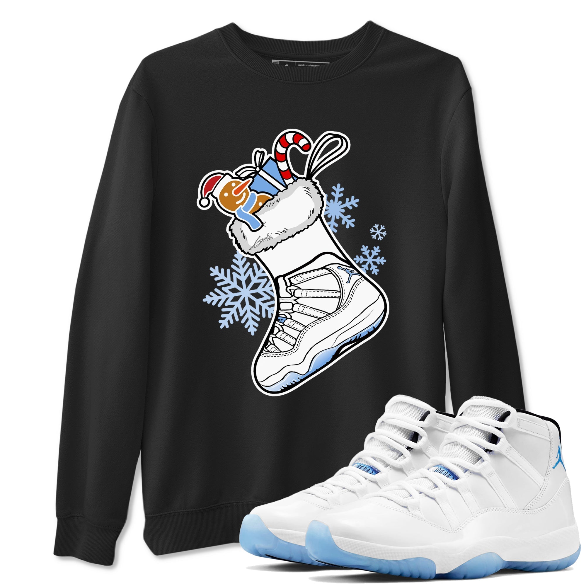 snkmatch Stocking snkmatch Tees - Air Jordan 11 Legend Blue