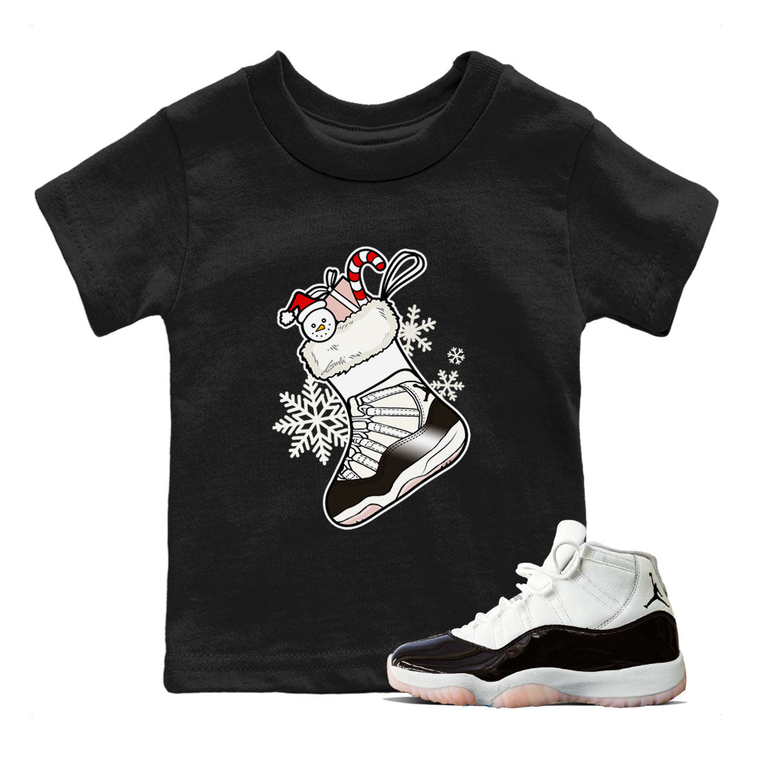 snkmatch Stocking snkmatch Tee Kids - Air Jordan 11 Neapolitan