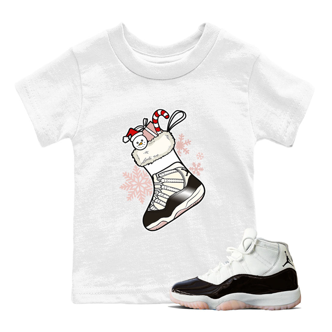 snkmatch Stocking snkmatch Tee Kids - Air Jordan 11 Neapolitan