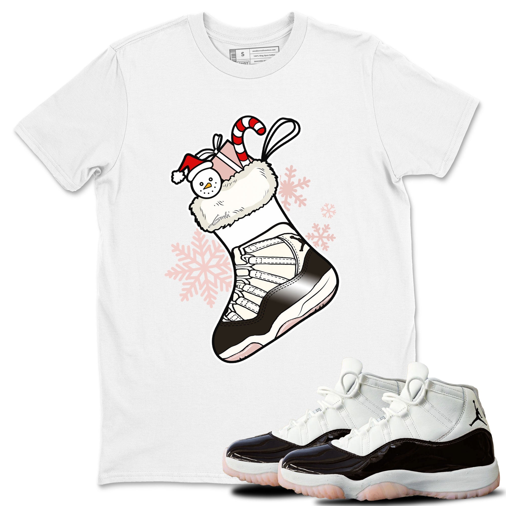 snkmatch Stocking snkmatch Tee - Air Jordan 11 Neapolitan