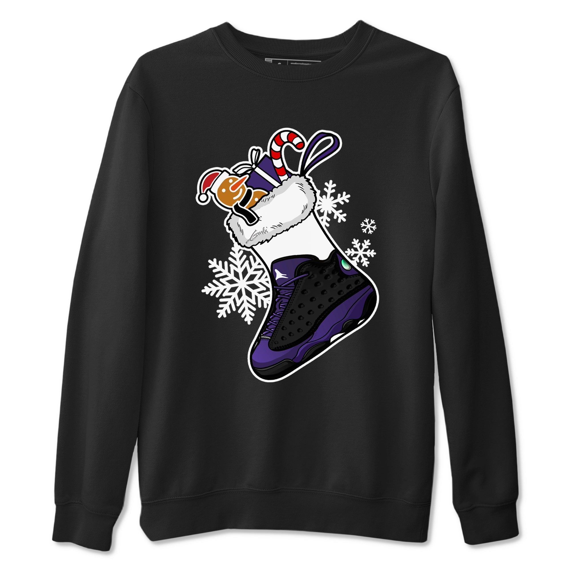 snkmatch Stocking snkmatch Tees - Air Jordan 13 Court Purple