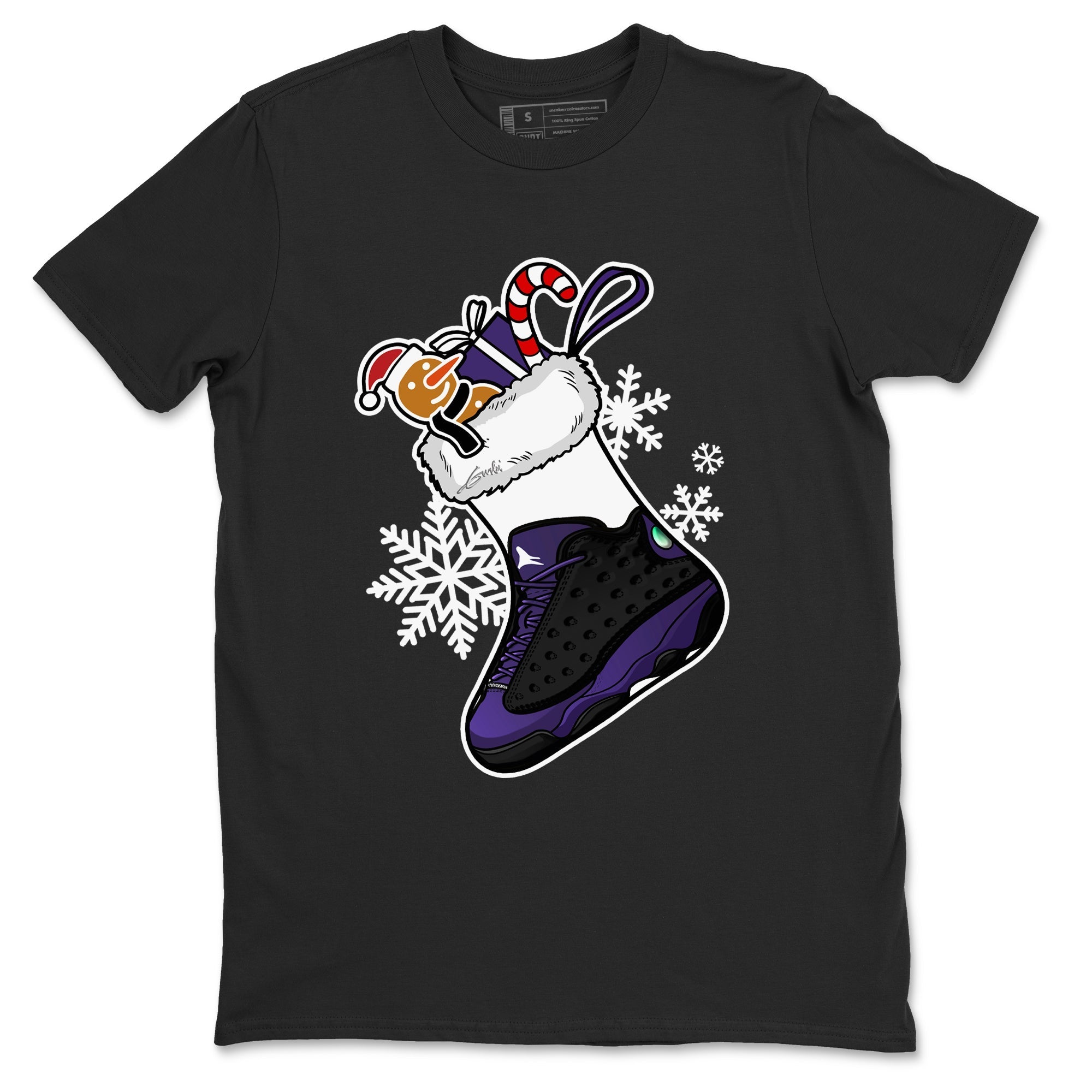 snkmatch Stocking snkmatch Tees - Air Jordan 13 Court Purple