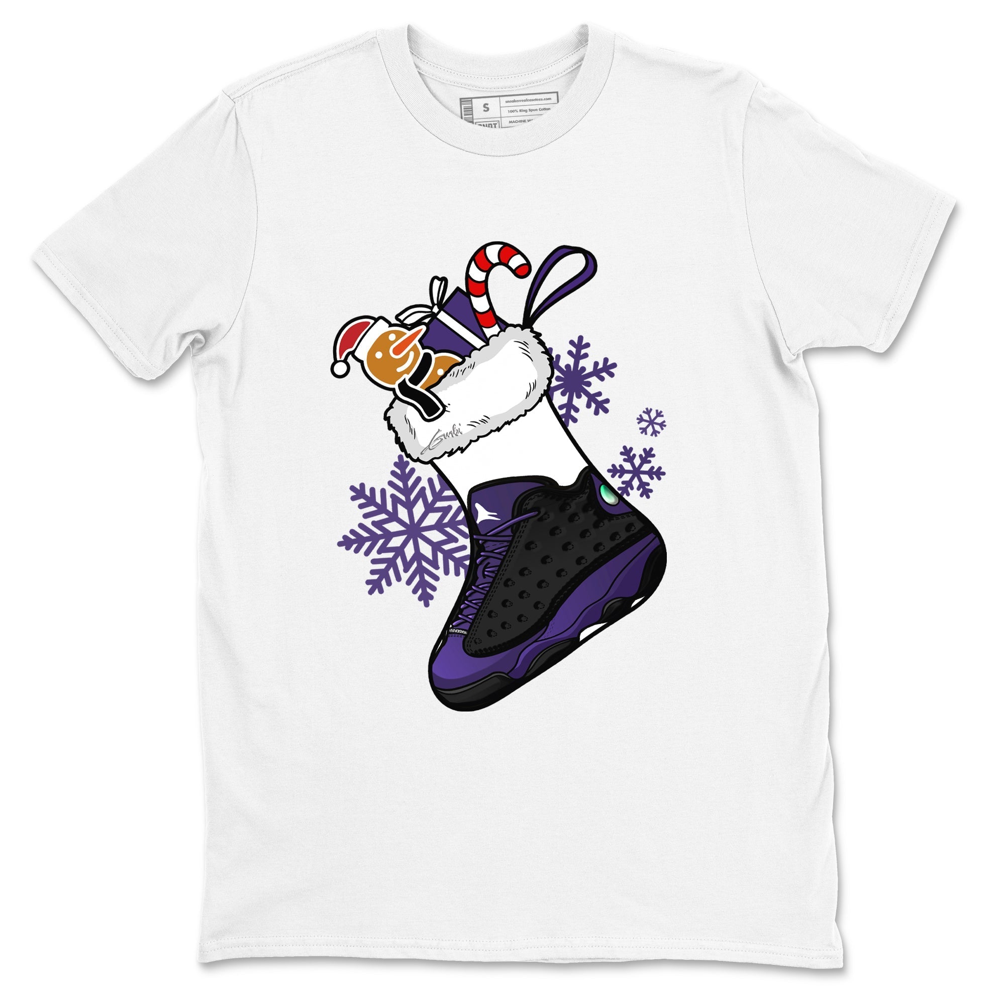 snkmatch Stocking snkmatch Tees - Air Jordan 13 Court Purple