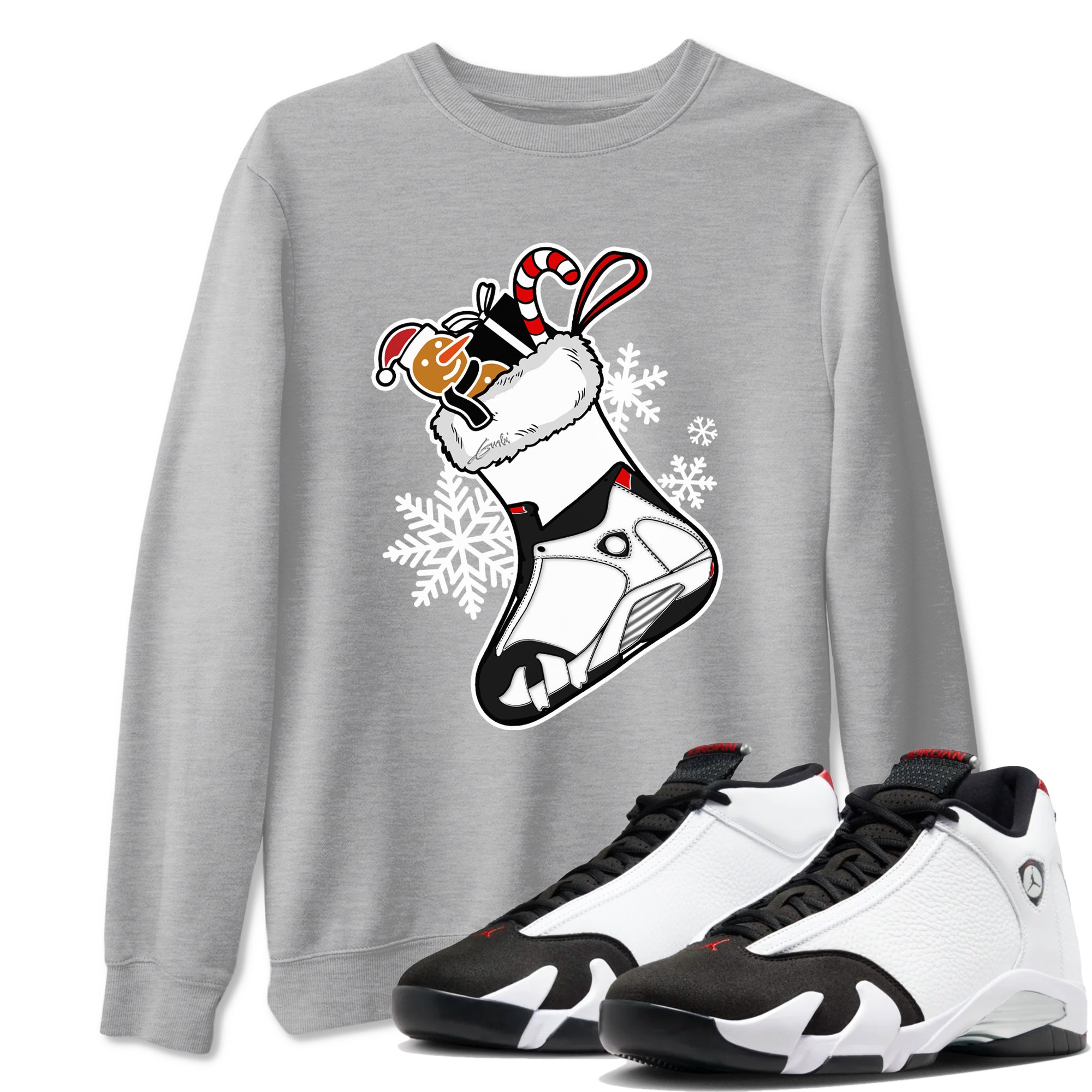 snkmatch Stocking snkmatch Tees - Air Jordan 14 Black Toe