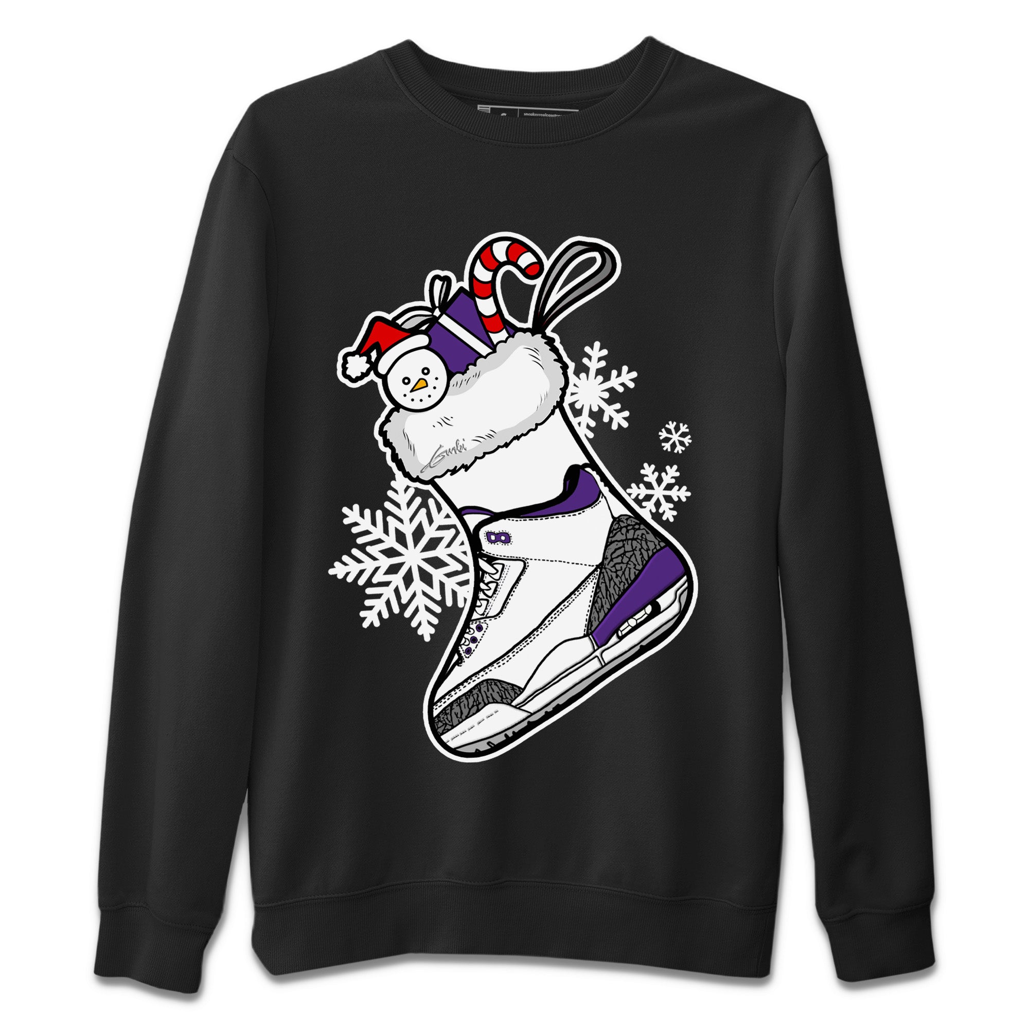 snkmatch Stocking Unisex Tops - Air Jordan 3 Dark Iris