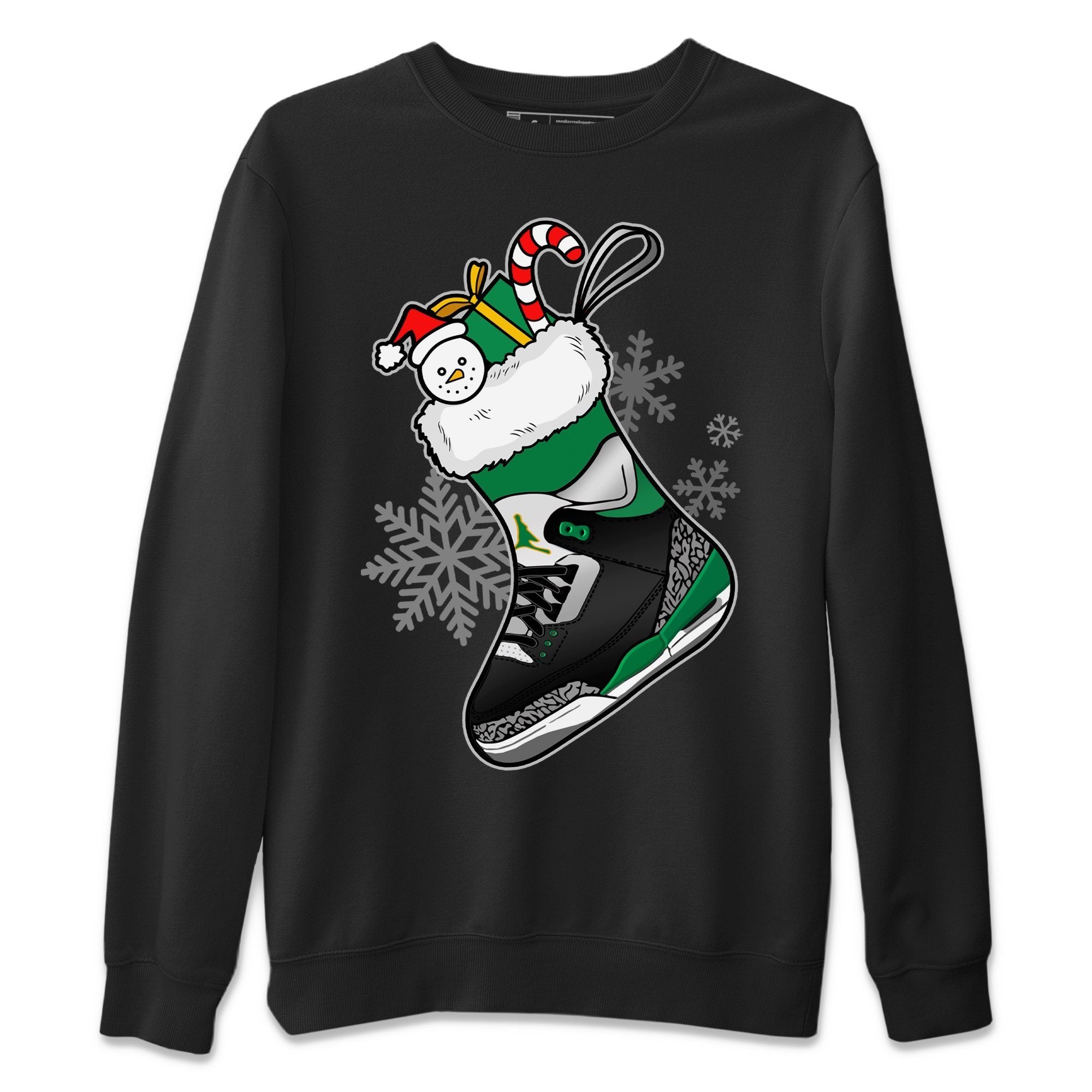snkmatch Stocking Unisex Tops - Air Jordan 3 Pine Green