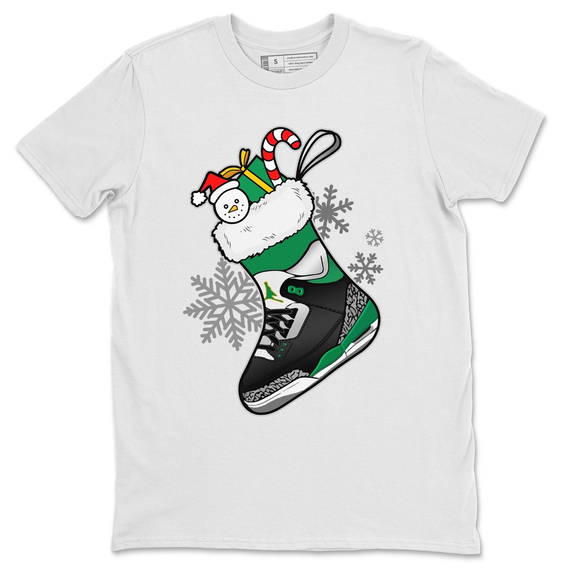 snkmatch Stocking Unisex Tops - Air Jordan 3 Pine Green