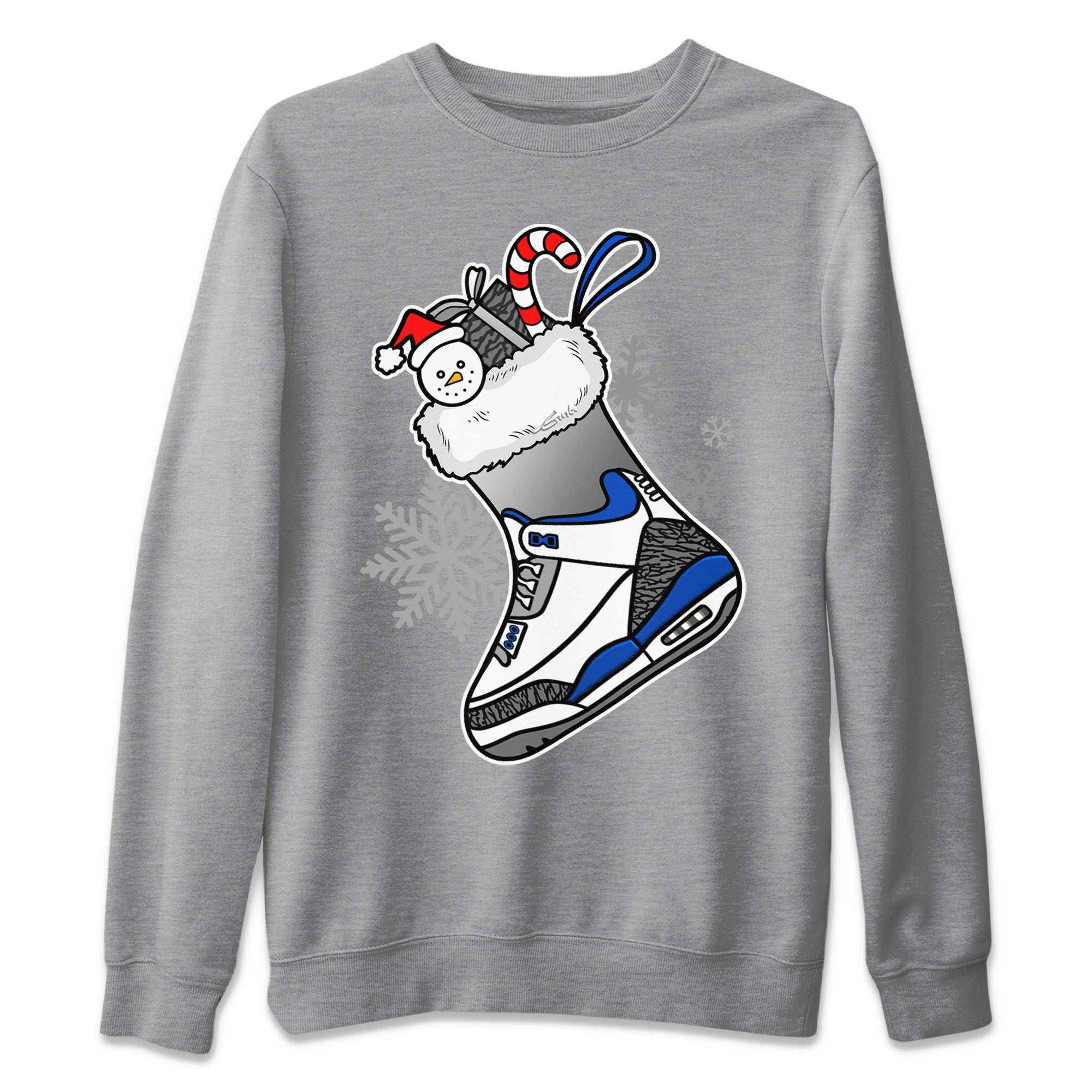 snkmatch Stocking Unisex Tops - Air Jordan 3 Racer Blue