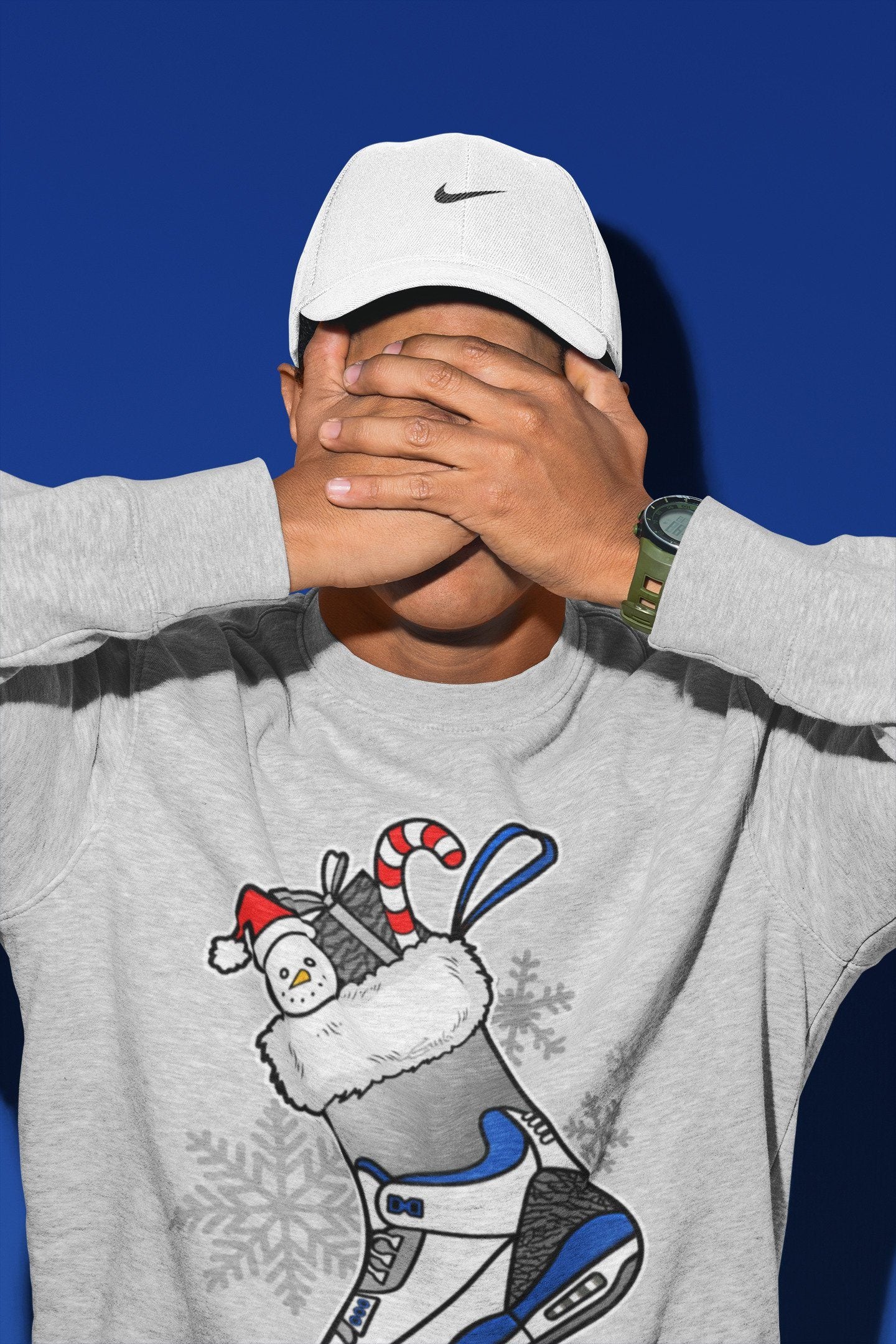 snkmatch Stocking Unisex Tops - Air Jordan 3 Racer Blue