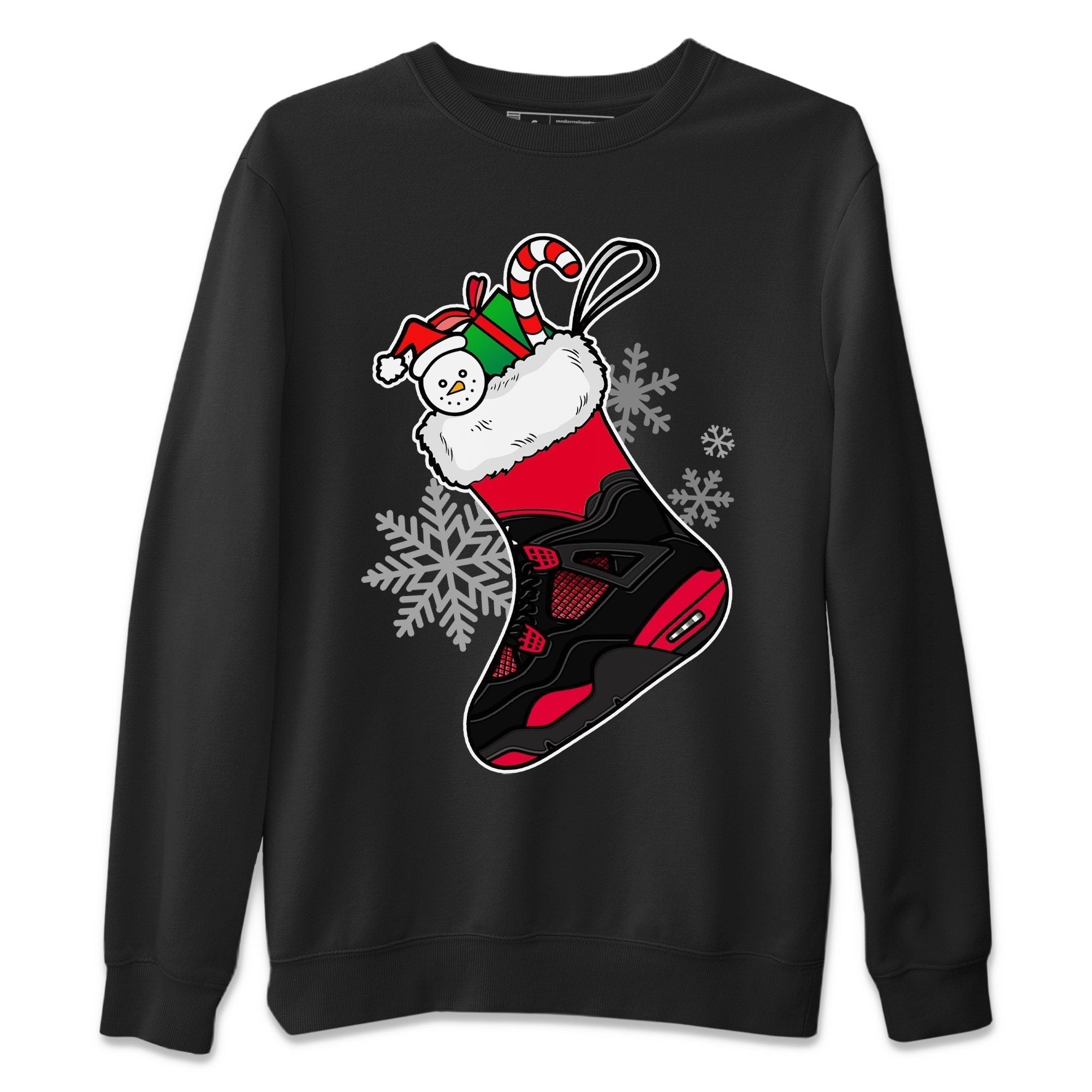 snkmatch Stocking Unisex Tops - Air Jordan 4 Red Thunder