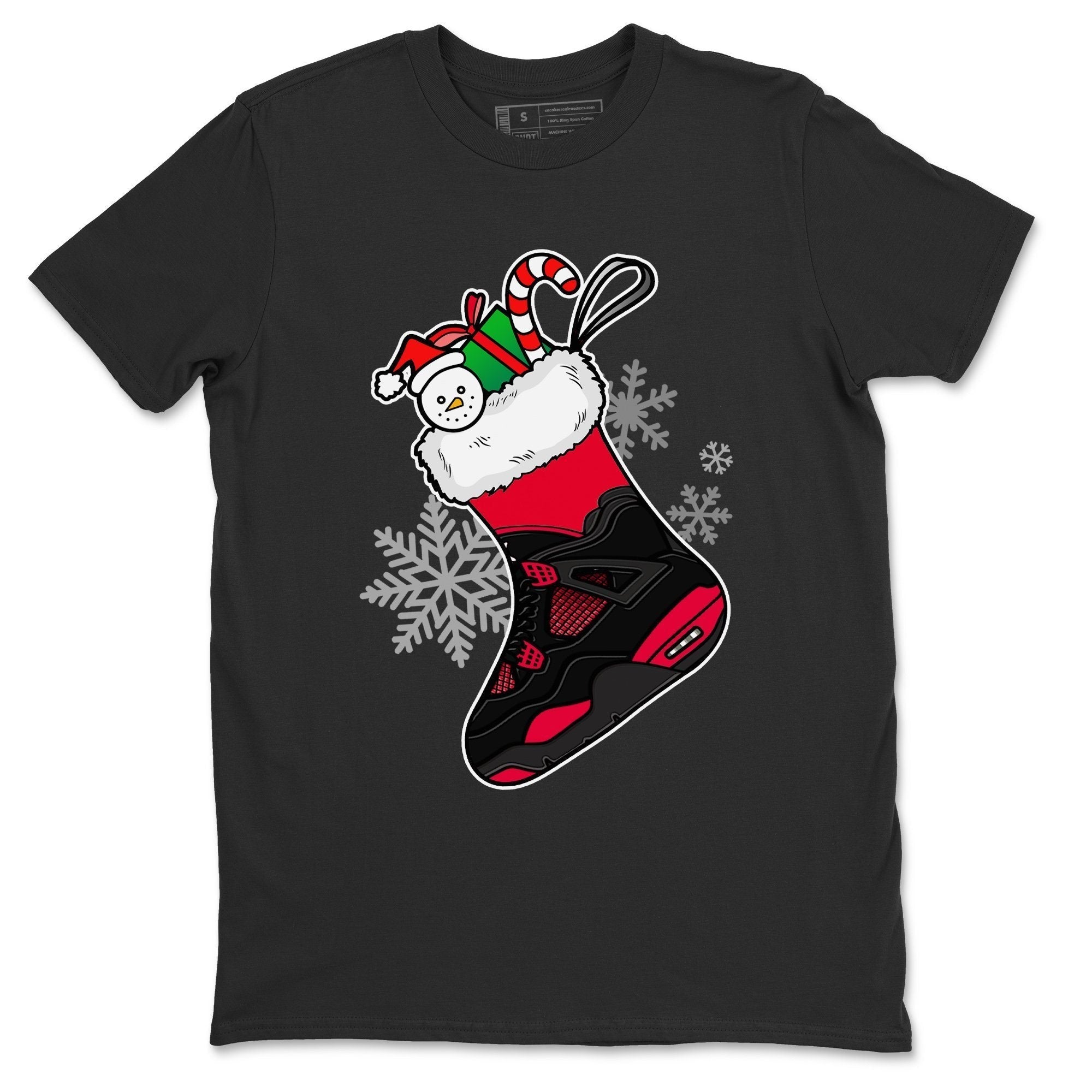 snkmatch Stocking Unisex Tops - Air Jordan 4 Red Thunder