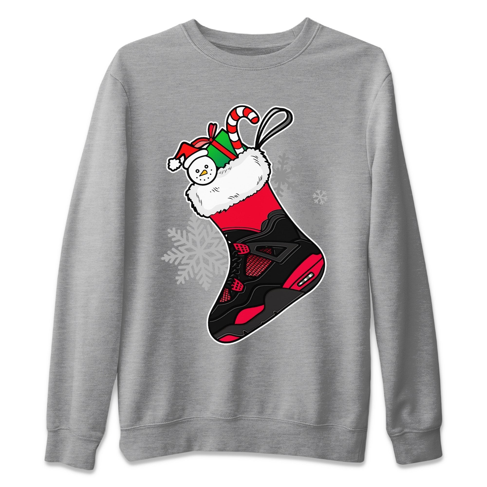 snkmatch Stocking Unisex Tops - Air Jordan 4 Red Thunder
