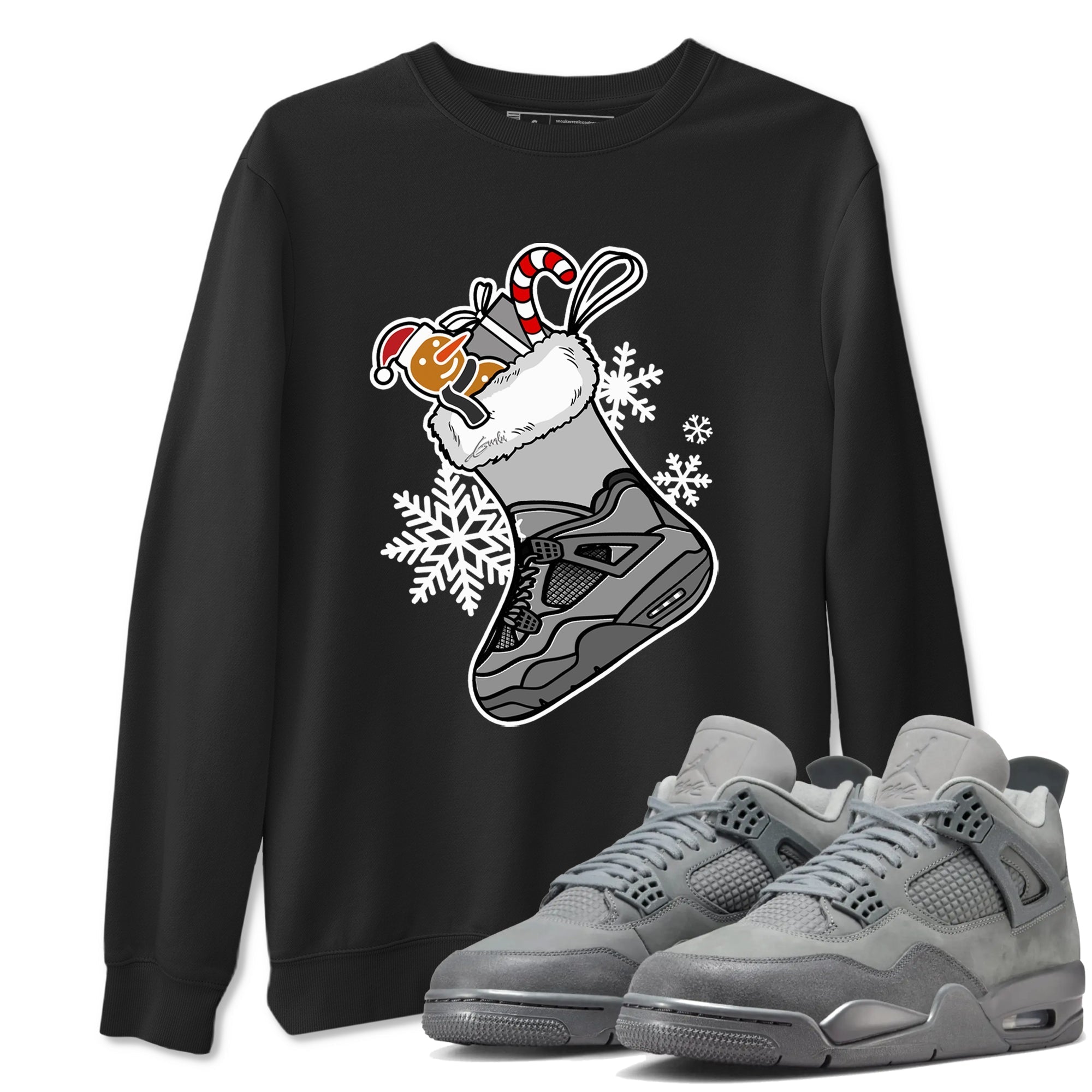 snkmatch Stocking snkmatch Tees - Air Jordan 4 Wet Cement