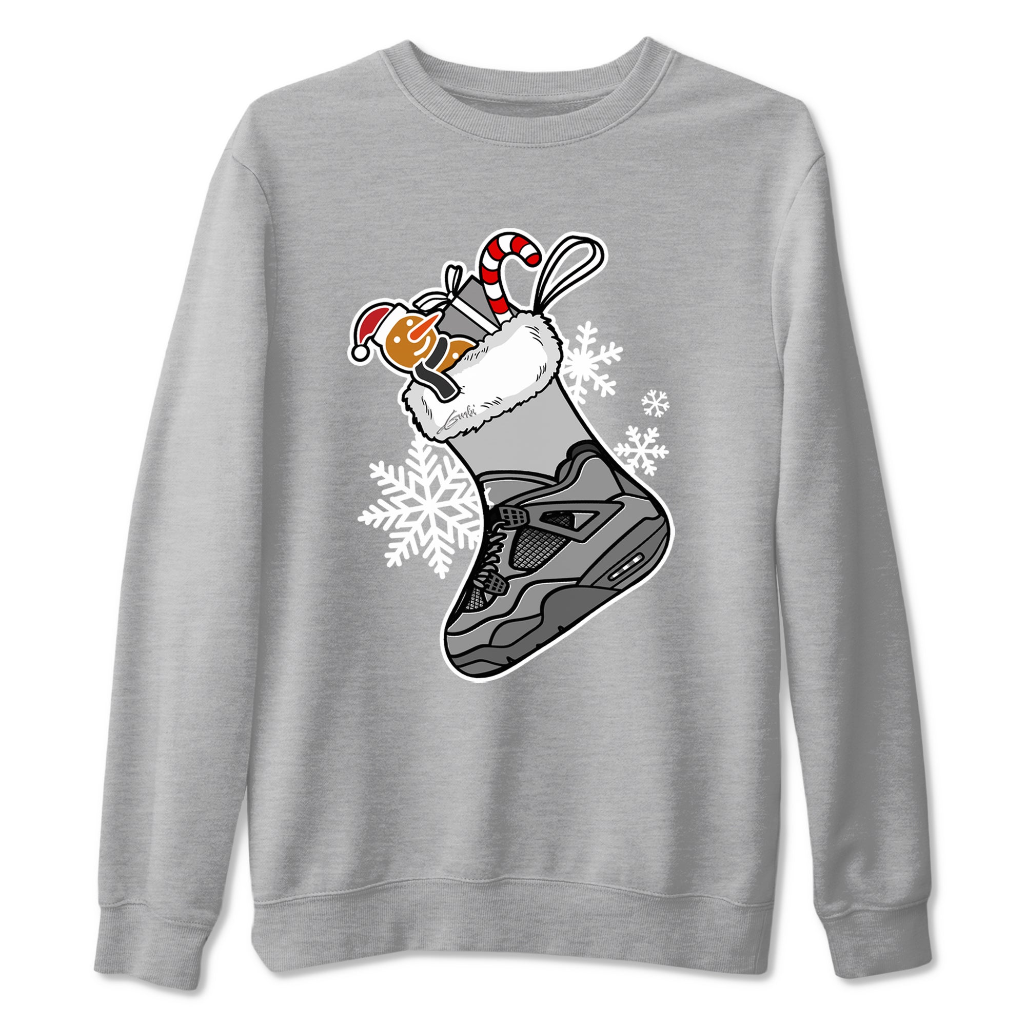 snkmatch Stocking snkmatch Tees - Air Jordan 4 Wet Cement
