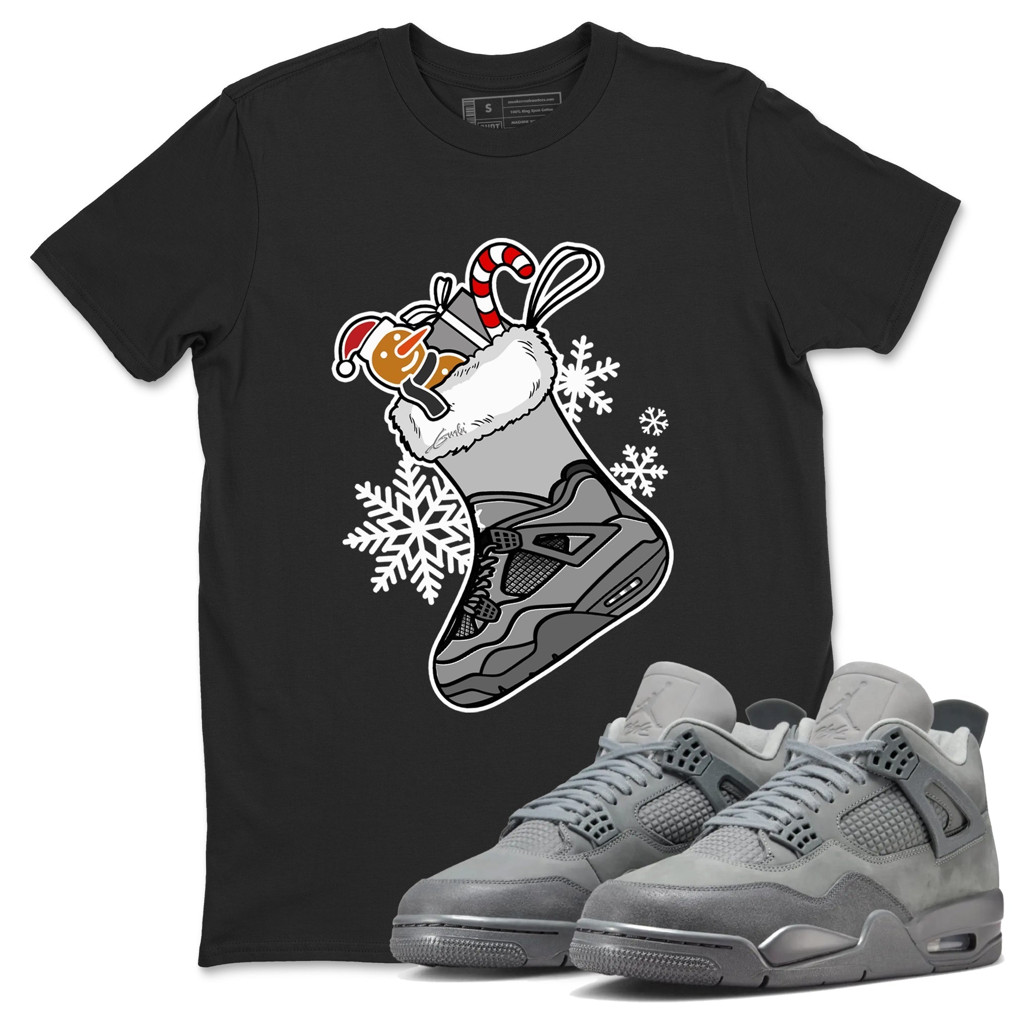 snkmatch Stocking snkmatch Tees - Air Jordan 4 Wet Cement