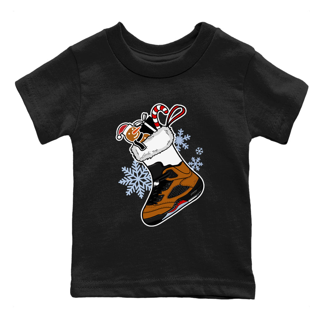 snkmatch Stocking snkmatch Tees Kids - Air Jordan 5 Archaeo Brown