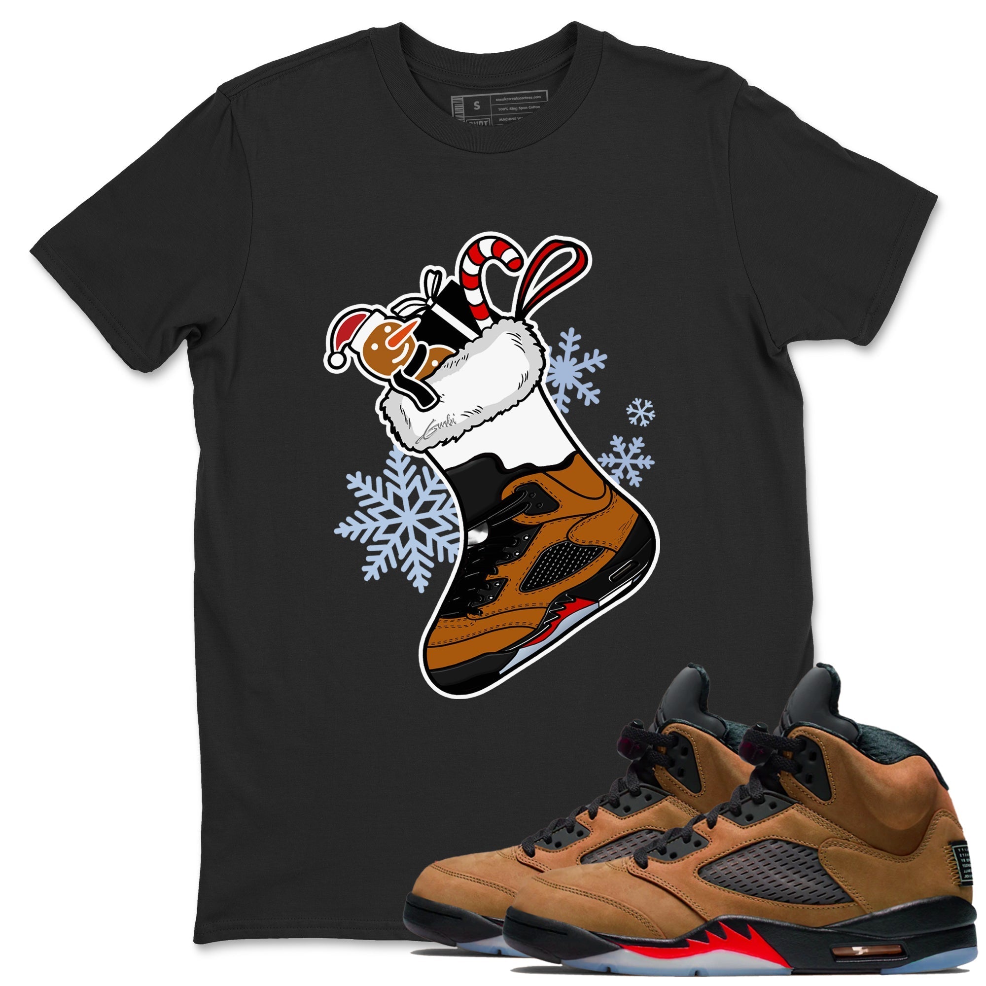 snkmatch Stocking snkmatch Tees - Air Jordan 5 Archaeo Brown