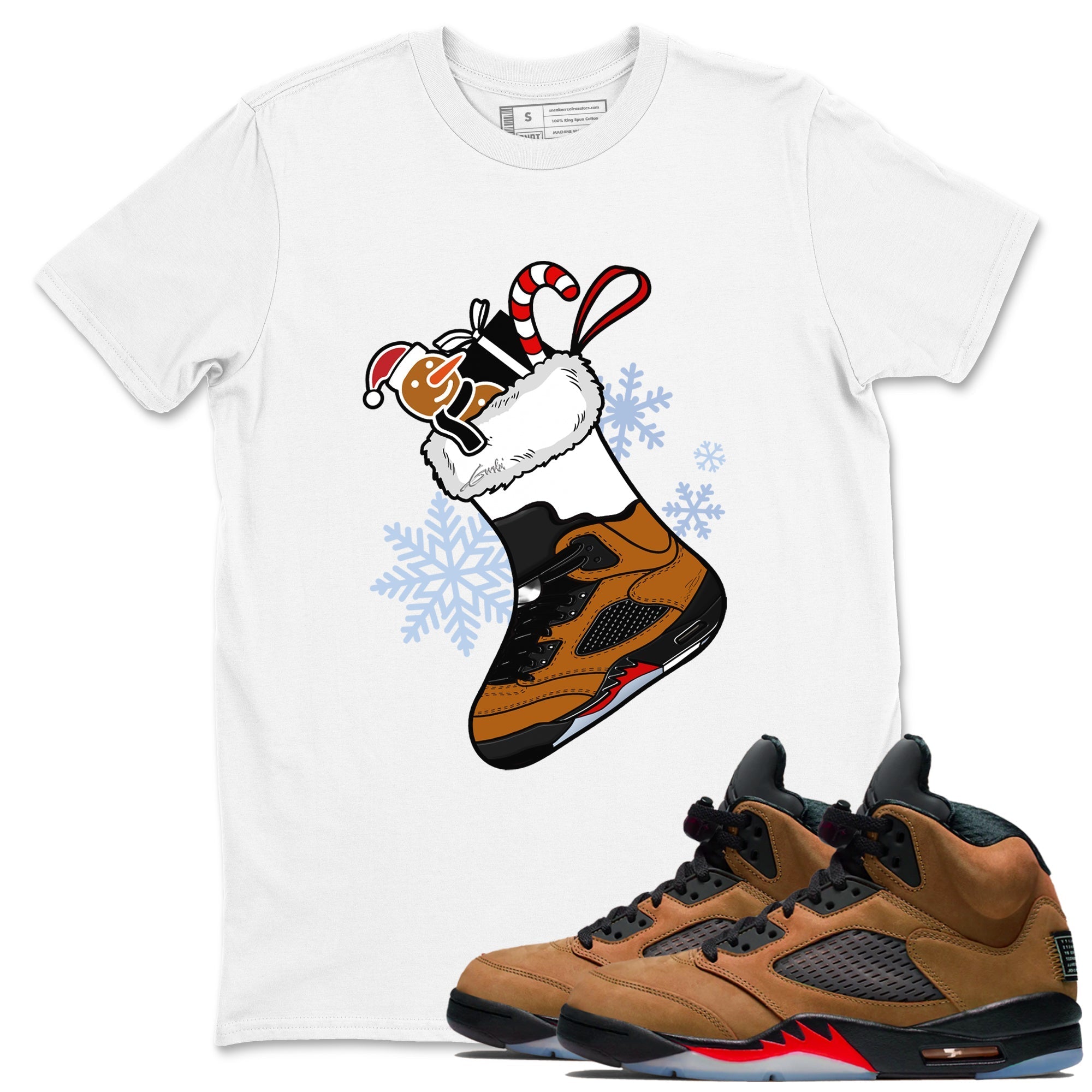 snkmatch Stocking snkmatch Tees - Air Jordan 5 Archaeo Brown