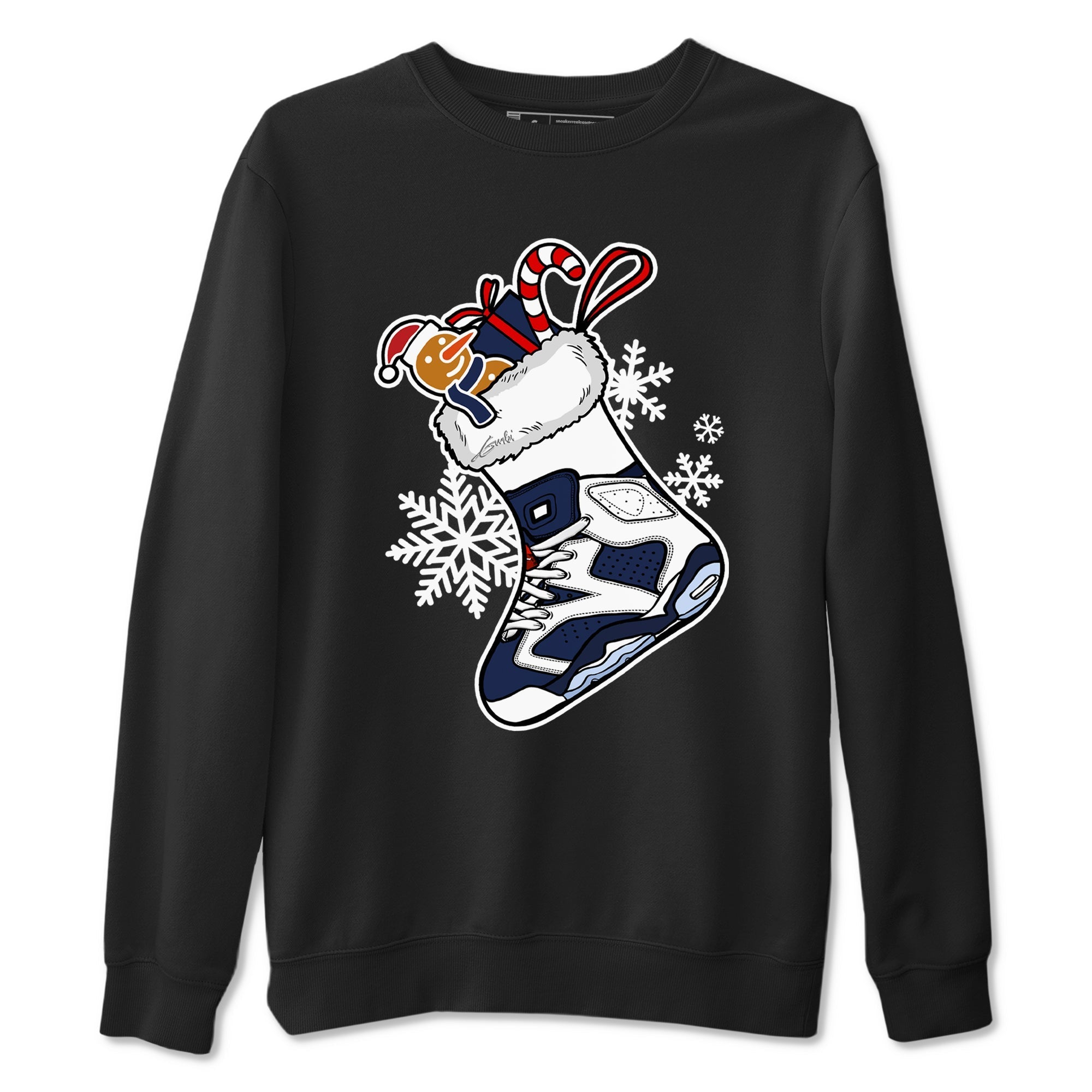 snkmatch Stocking snkmatch Tees - Air Jordan 6 White And Midnight Navy