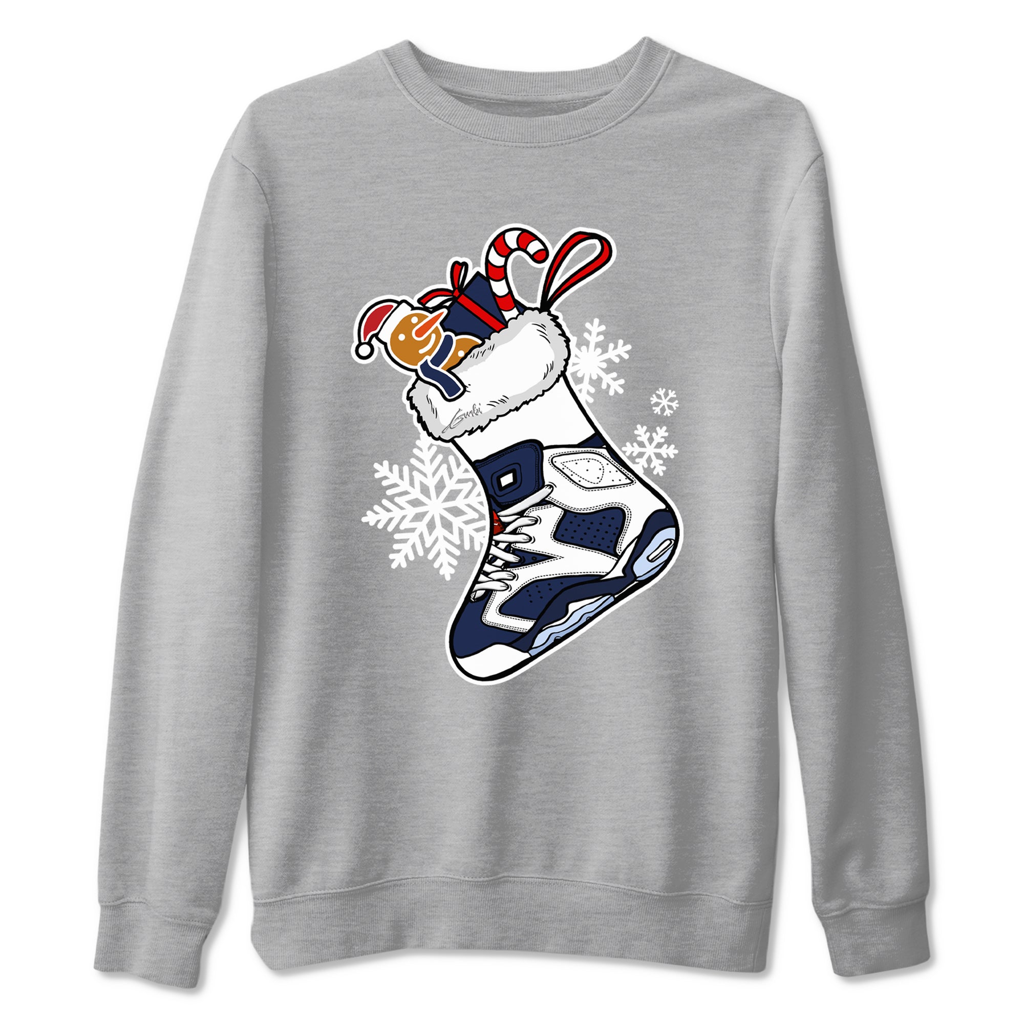 snkmatch Stocking snkmatch Tees - Air Jordan 6 White And Midnight Navy