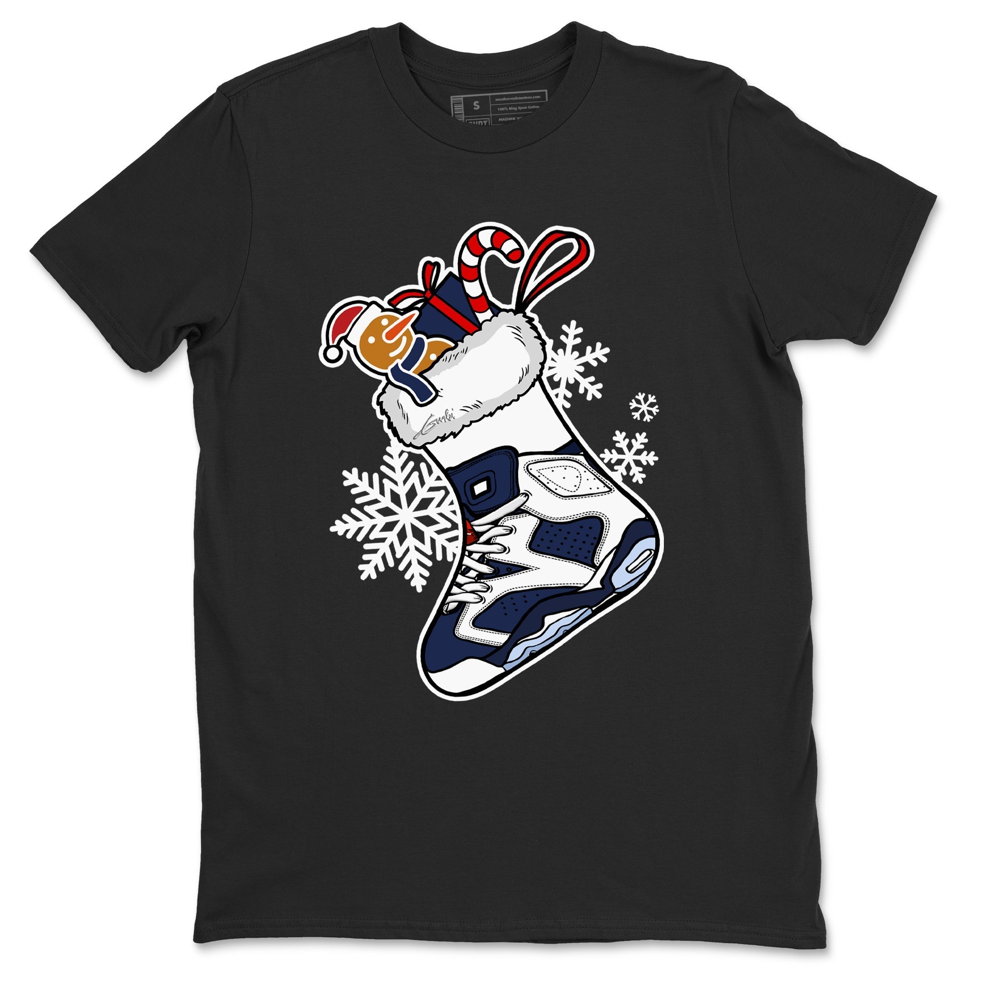snkmatch Stocking snkmatch Tees - Air Jordan 6 White And Midnight Navy