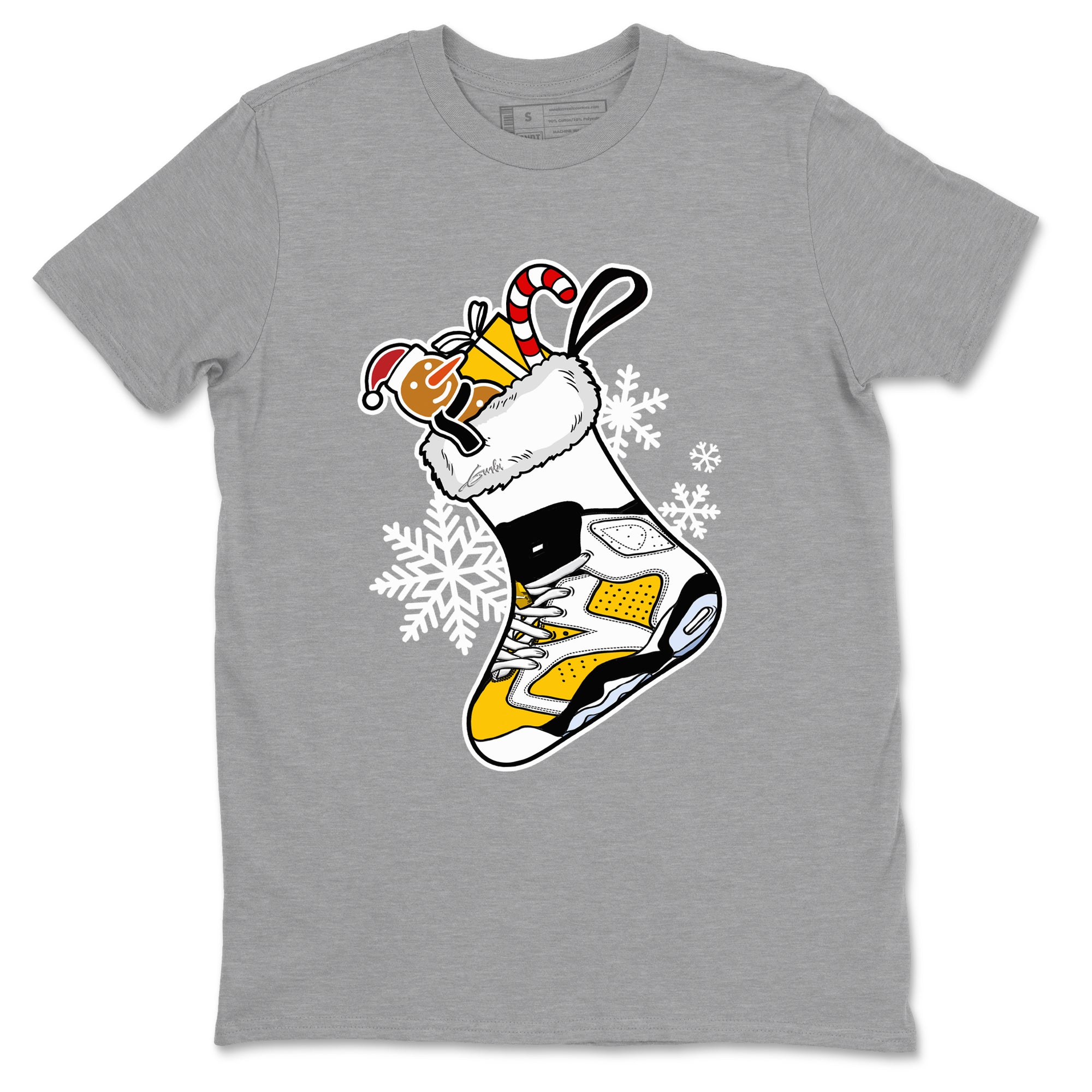 snkmatch Stocking snkmatch Tees - Air Jordan 6 Yellow Ochre