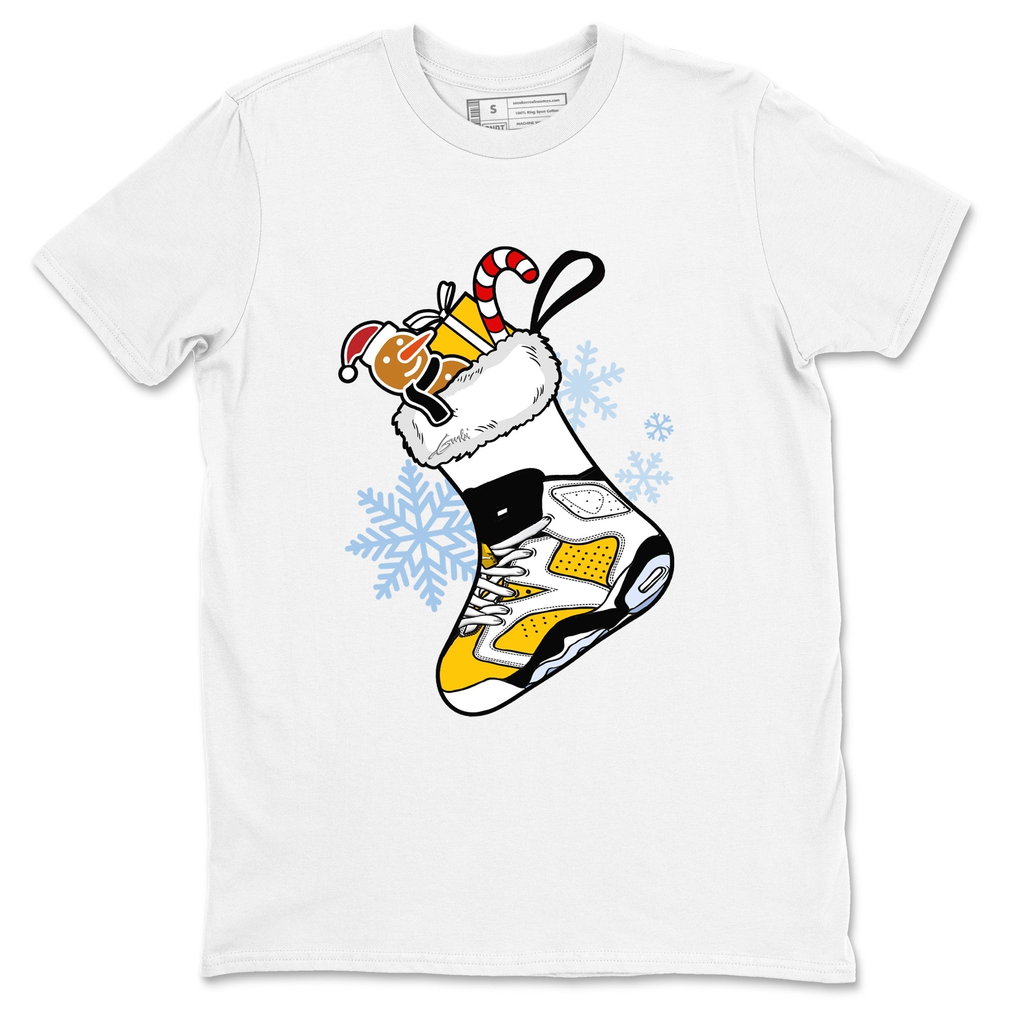 snkmatch Stocking snkmatch Tees - Air Jordan 6 Yellow Ochre