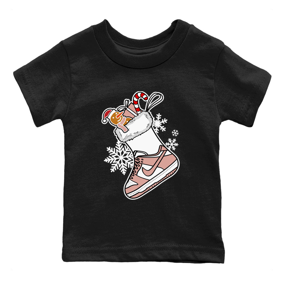 snkmatch Stocking snkmatch Tees Kids - Dunk Rose Whisper