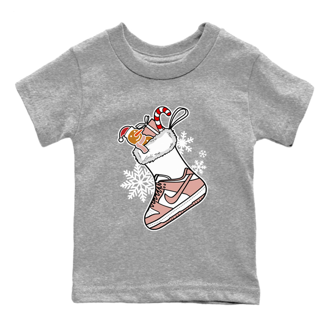 snkmatch Stocking snkmatch Tees Kids - Dunk Rose Whisper