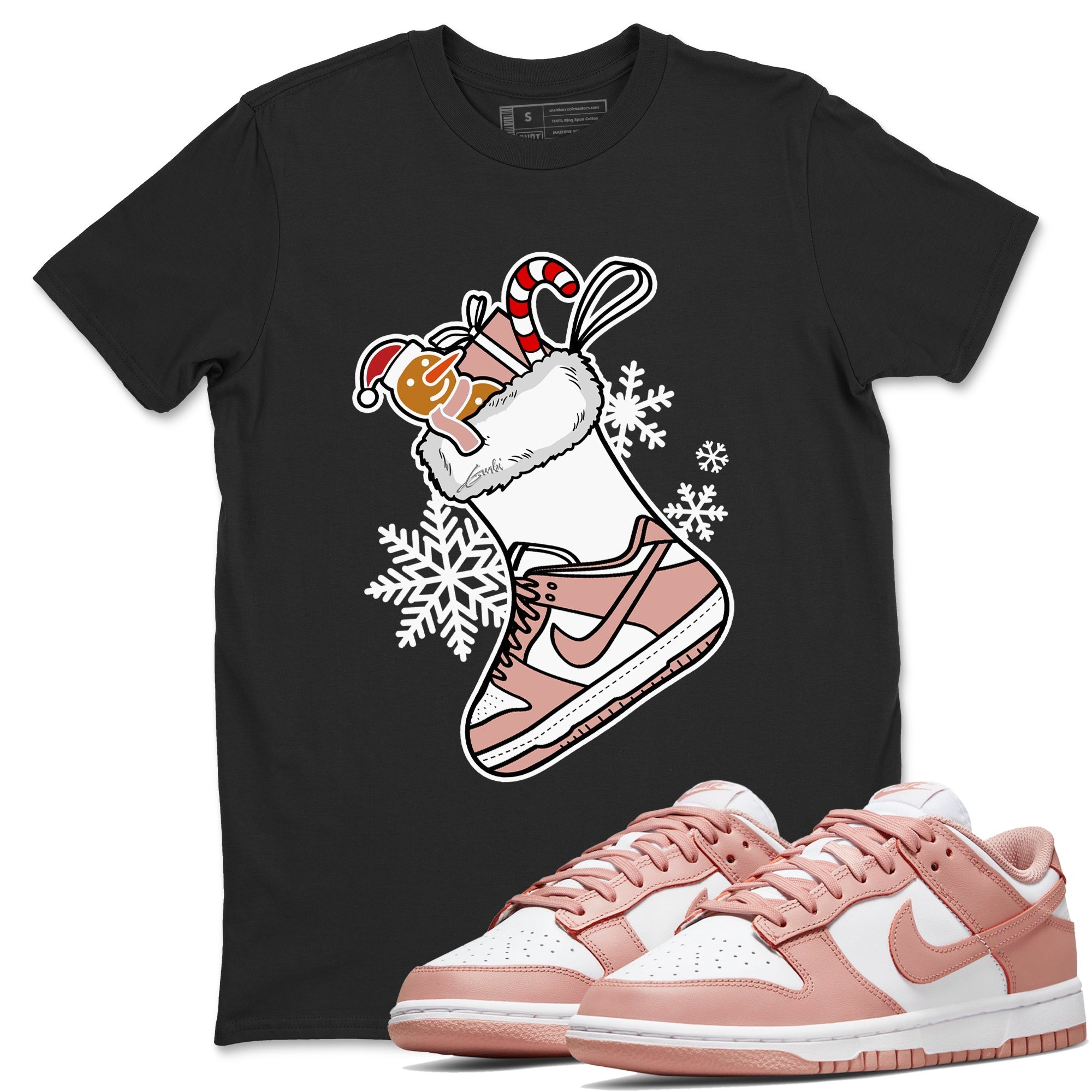 snkmatch Stocking snkmatch Tees - Dunk Rose Whisper