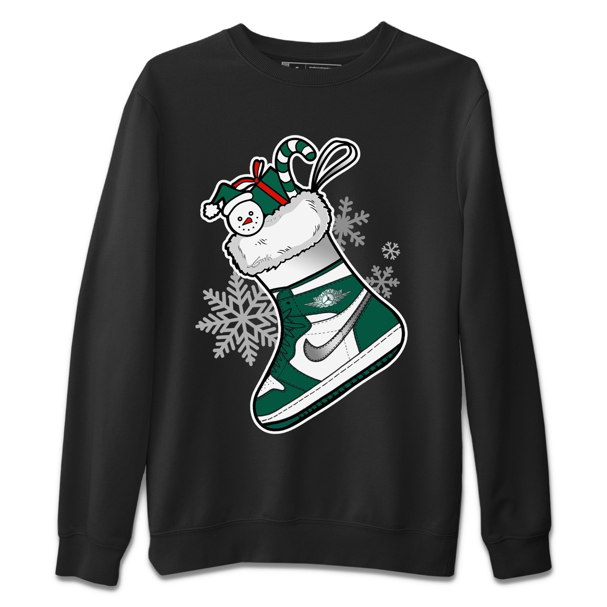 snkmatch Stocking Unisex Tops - Air Jordan 1 Gorge Green
