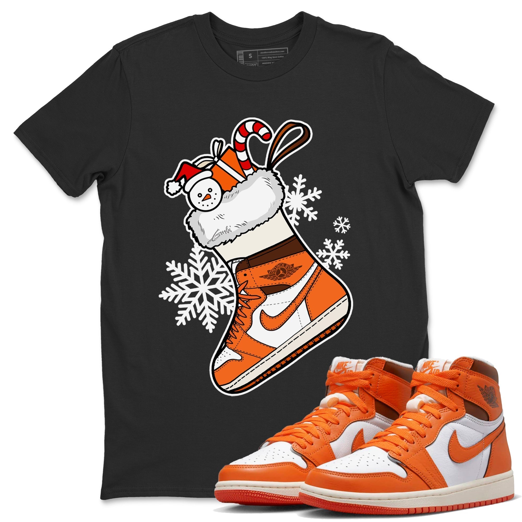 snkmatch Stocking Unisex Tops - Air Jordan 1 Starfish