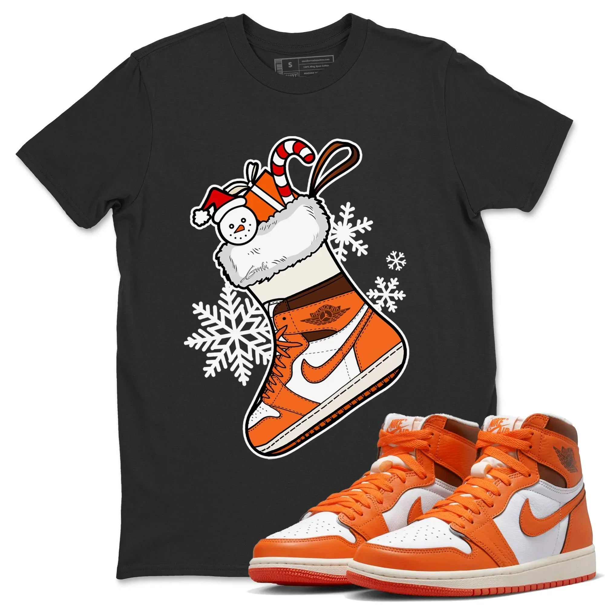 snkmatch Stocking Unisex Tops - Air Jordan 1 Starfish