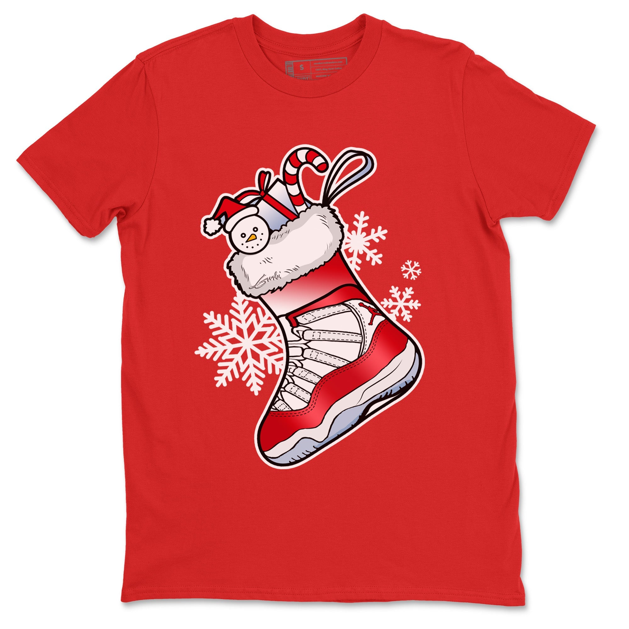 snkmatch Stocking Unisex Tops - Air Jordan 11 Cherry