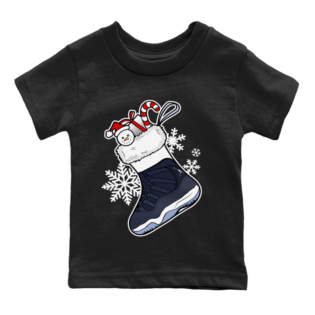 snkmatch Stocking Kids Tops - Air Jordan 11 Midnight Navy