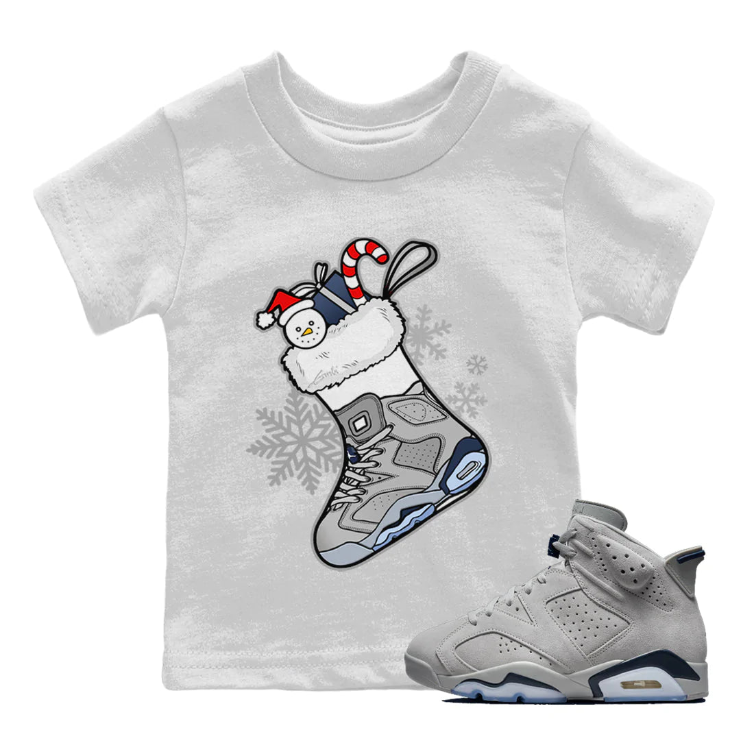 snkmatch Stocking Kids Tops - Air Jordan 6 Georgetown